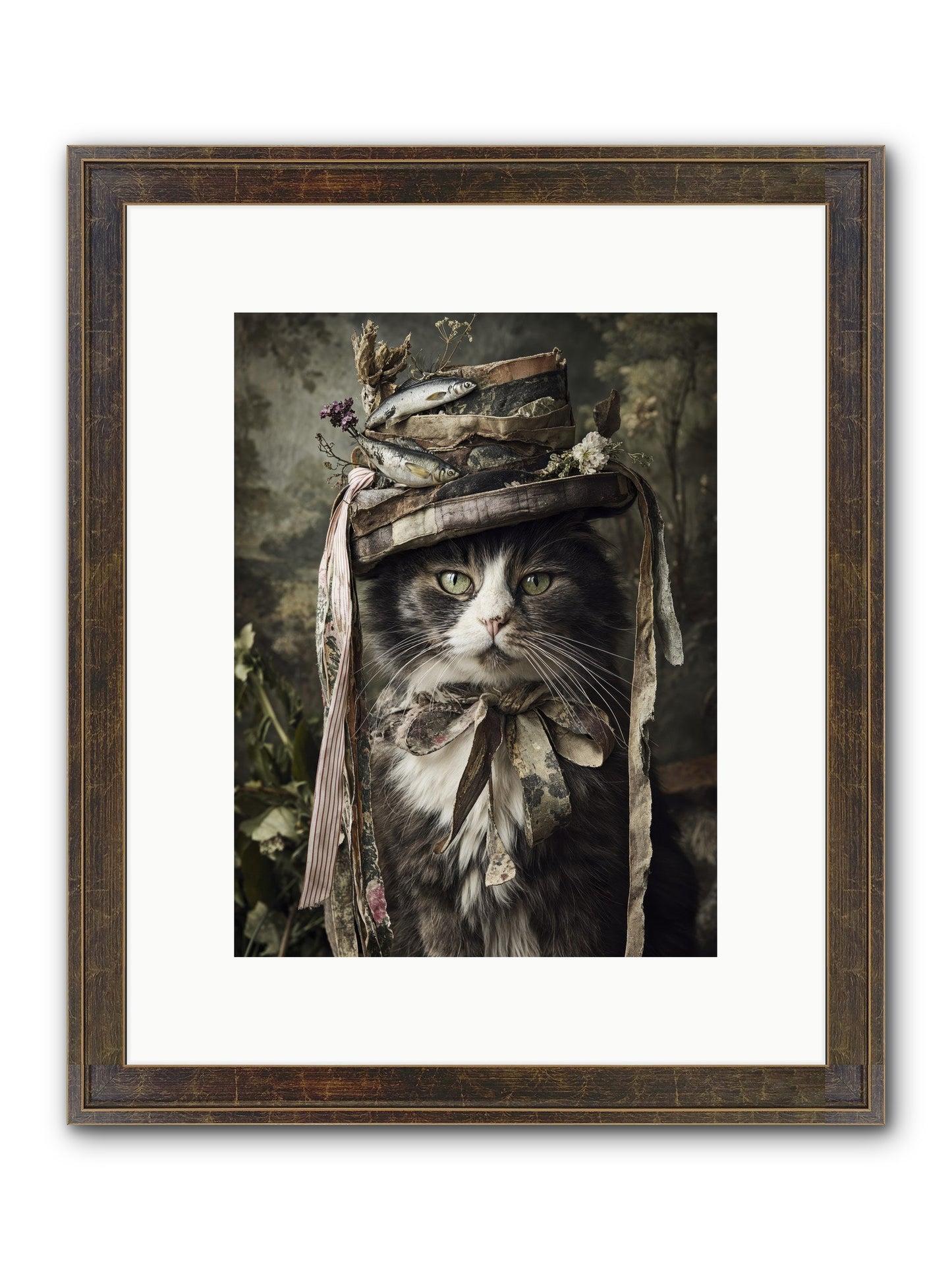 The Happy Beautiful Framed Print - Slimwoods Black/Gold 9x12