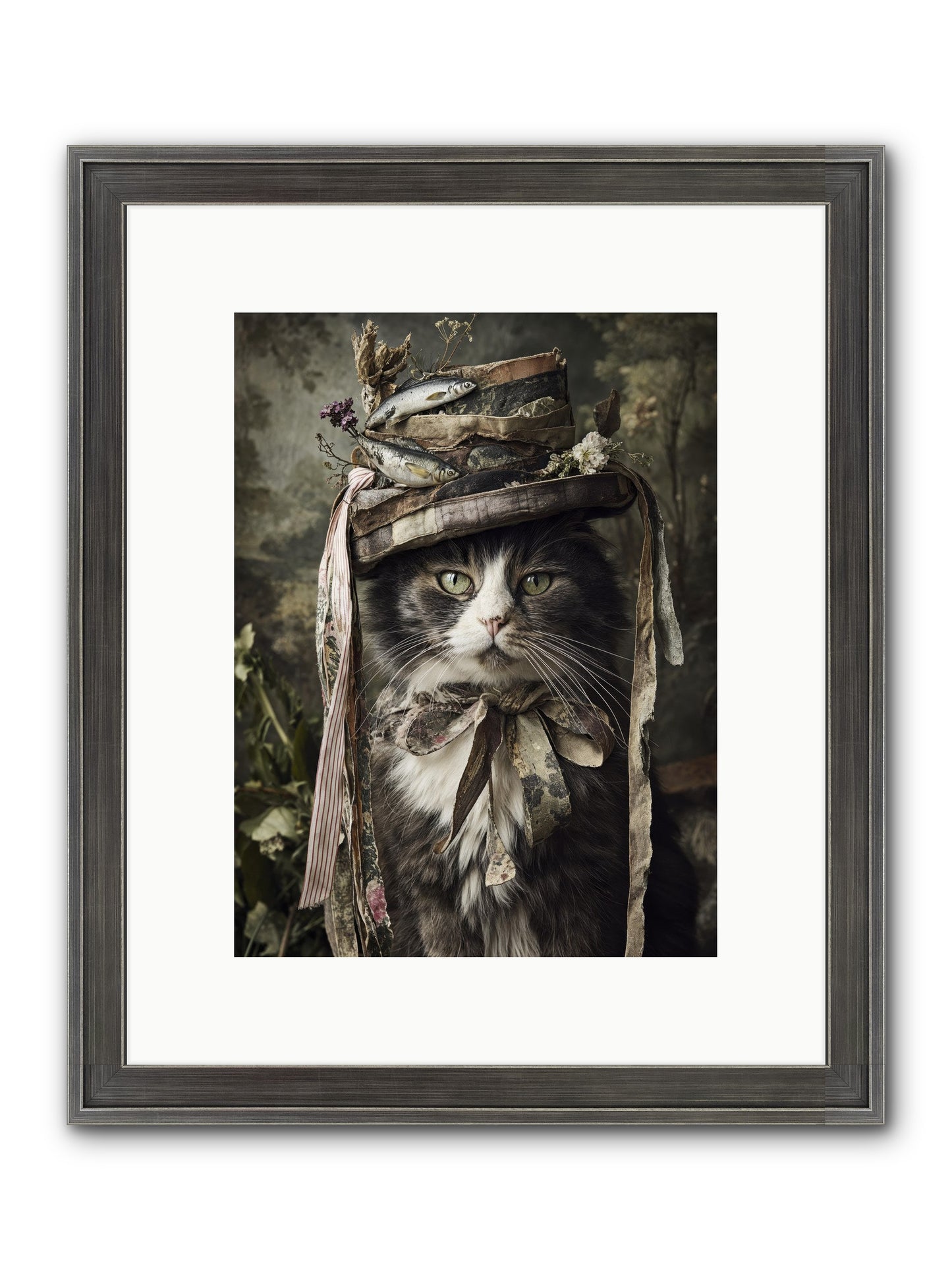 The Happy Beautiful Framed Print - Slimwoods Black/Silver 9x12