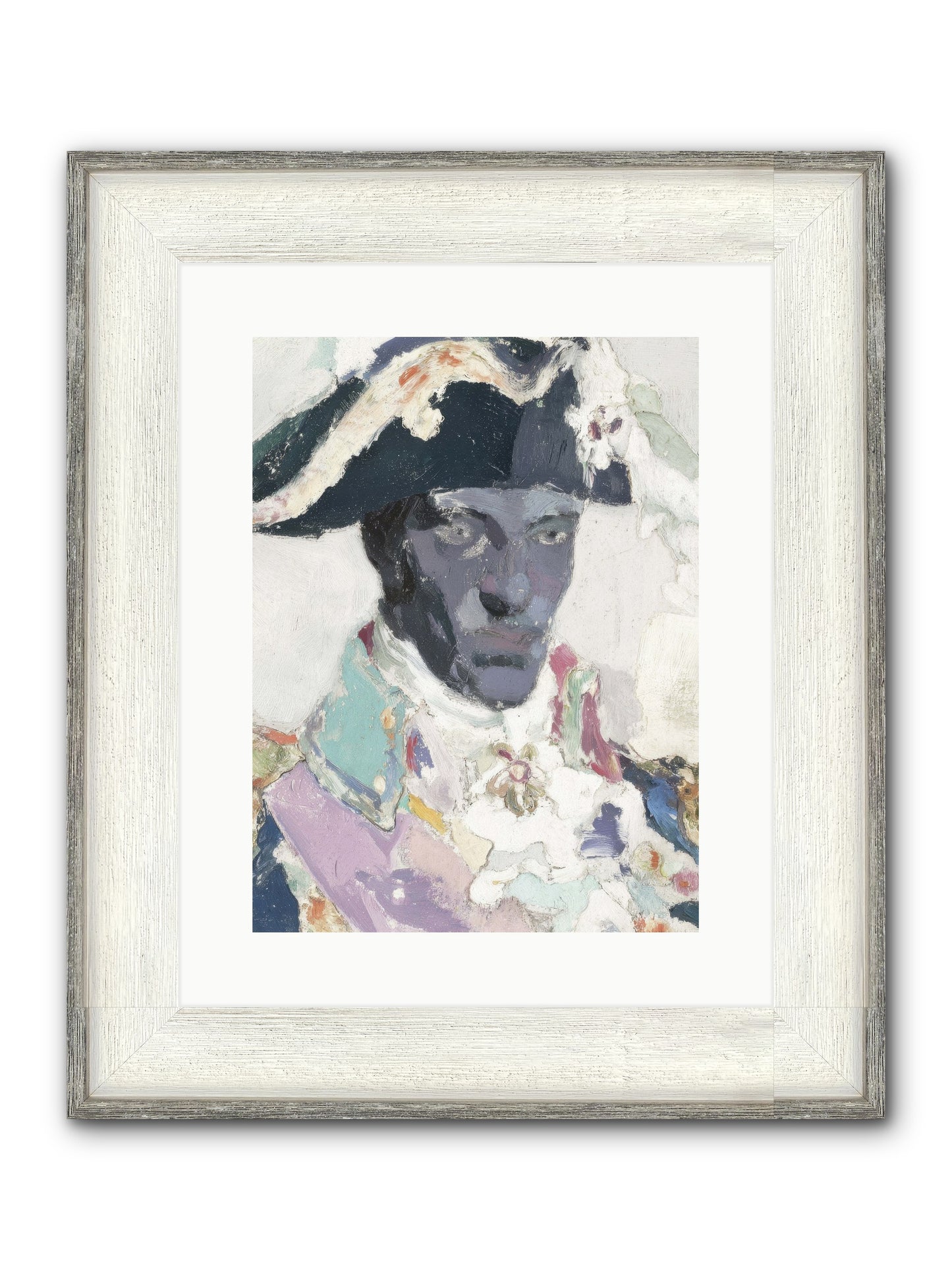 The Heart That Holds Course Framed Print - Driftwood White 12x16