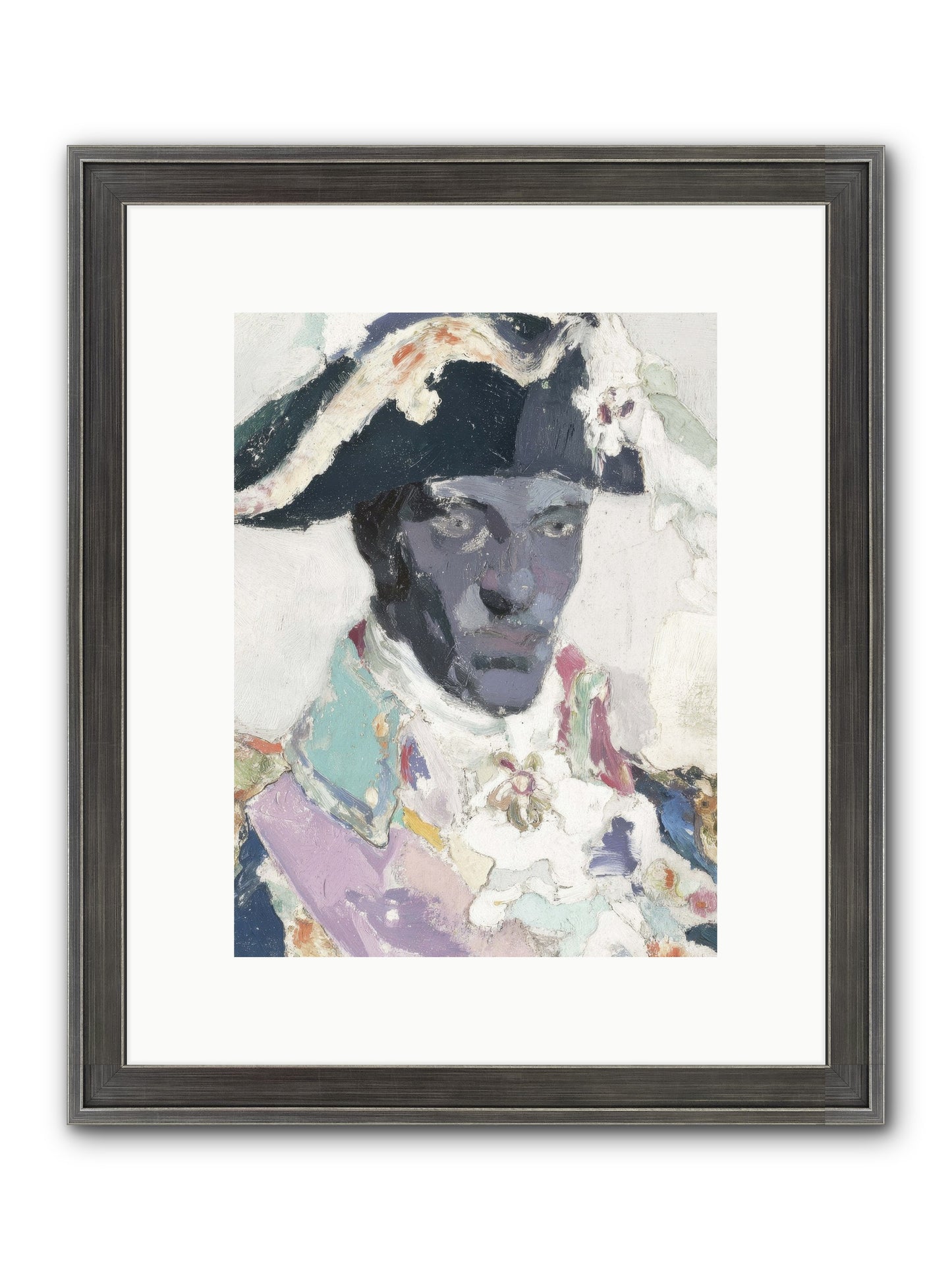 The Heart That Holds Course Framed Print - Slimwoods Black/Silver 9x12