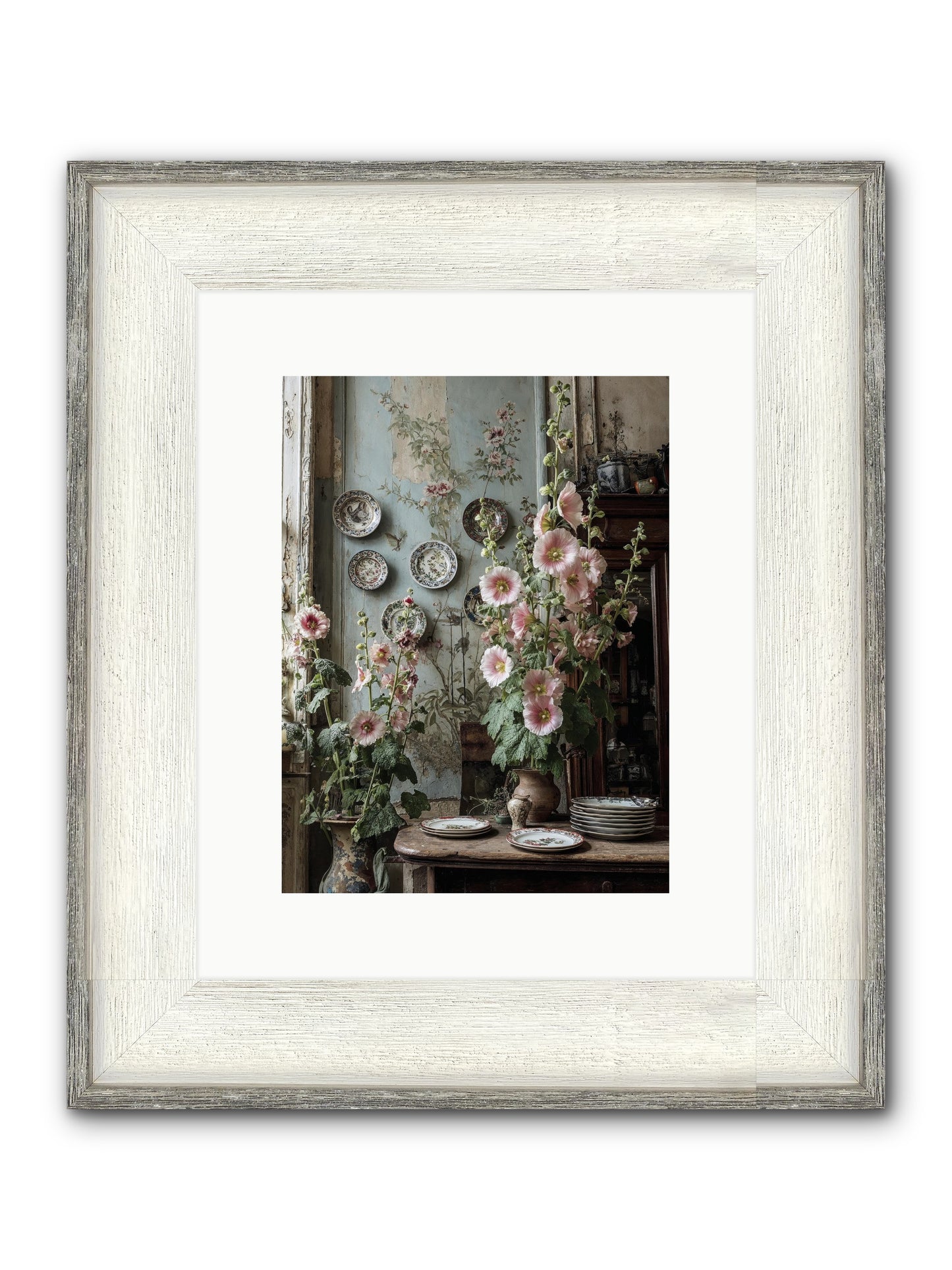 The Highlands Framed Print - Driftwood White 9x12