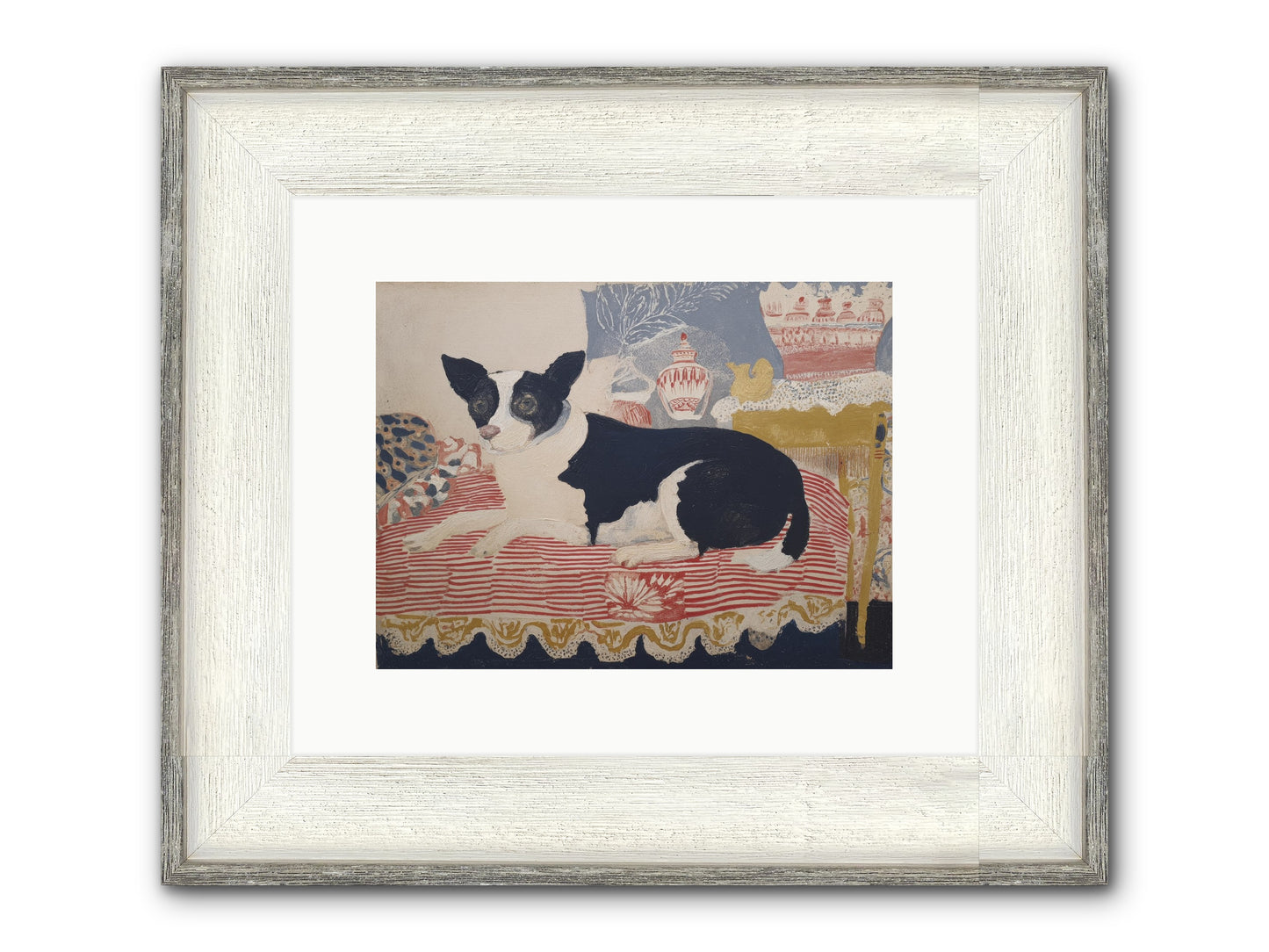 The Honeysuckle Hypothesis Framed Print - Driftwood White 12x9