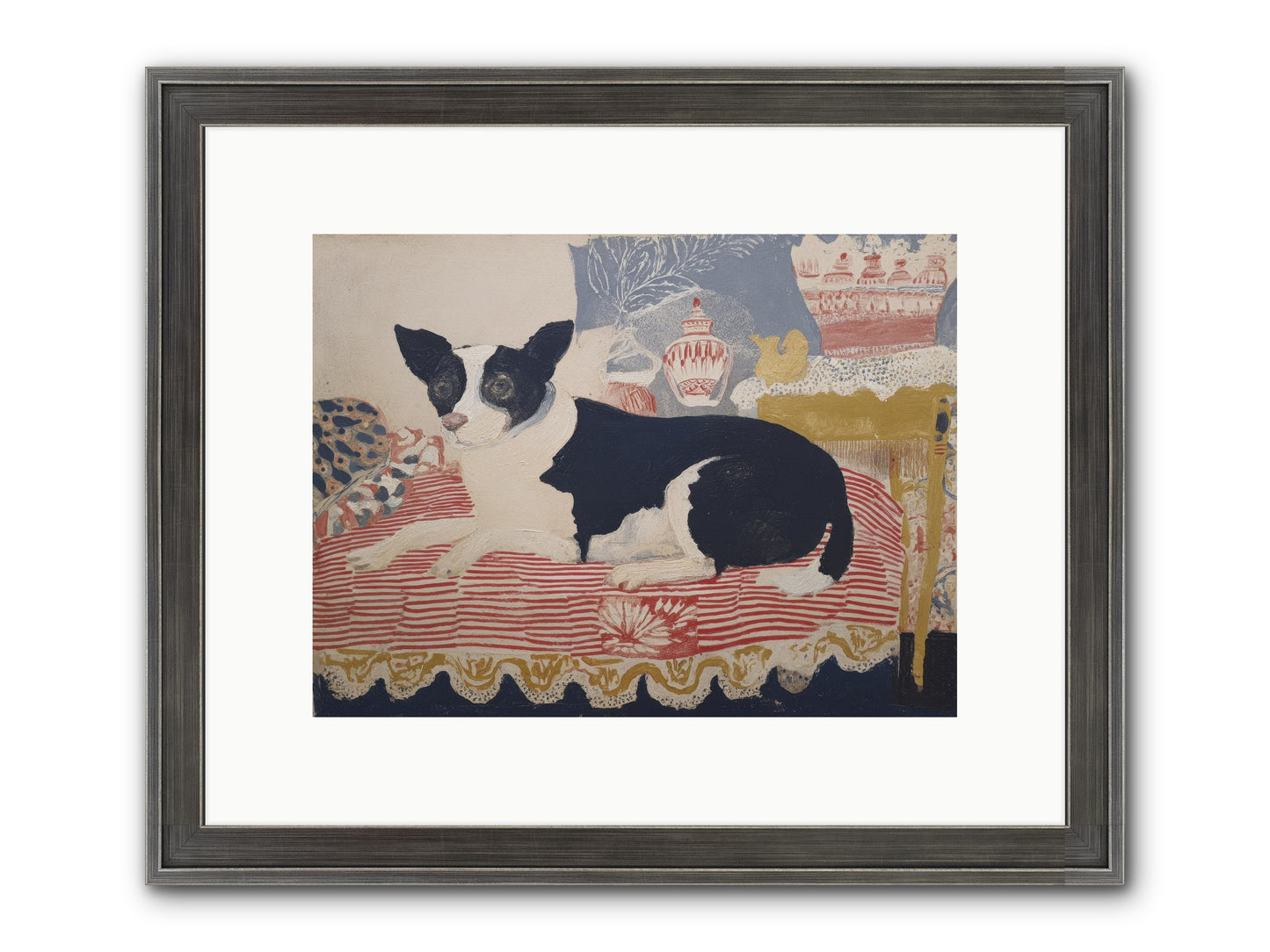 The Honeysuckle Hypothesis Framed Print - Slimwoods Black/Silver 12x9