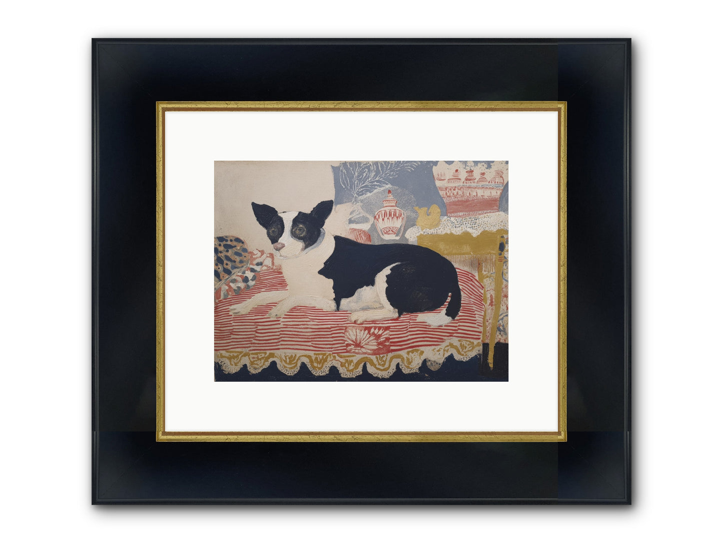 The Honeysuckle Hypothesis Framed Print - Wide Black w/Gold 12x9