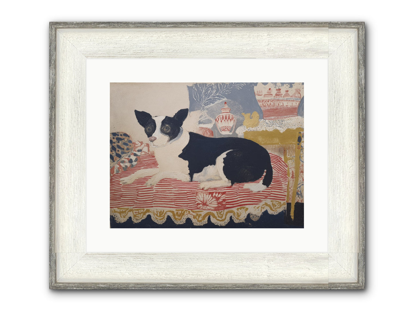 The Honeysuckle Hypothesis Framed Print - Driftwood White 16x12