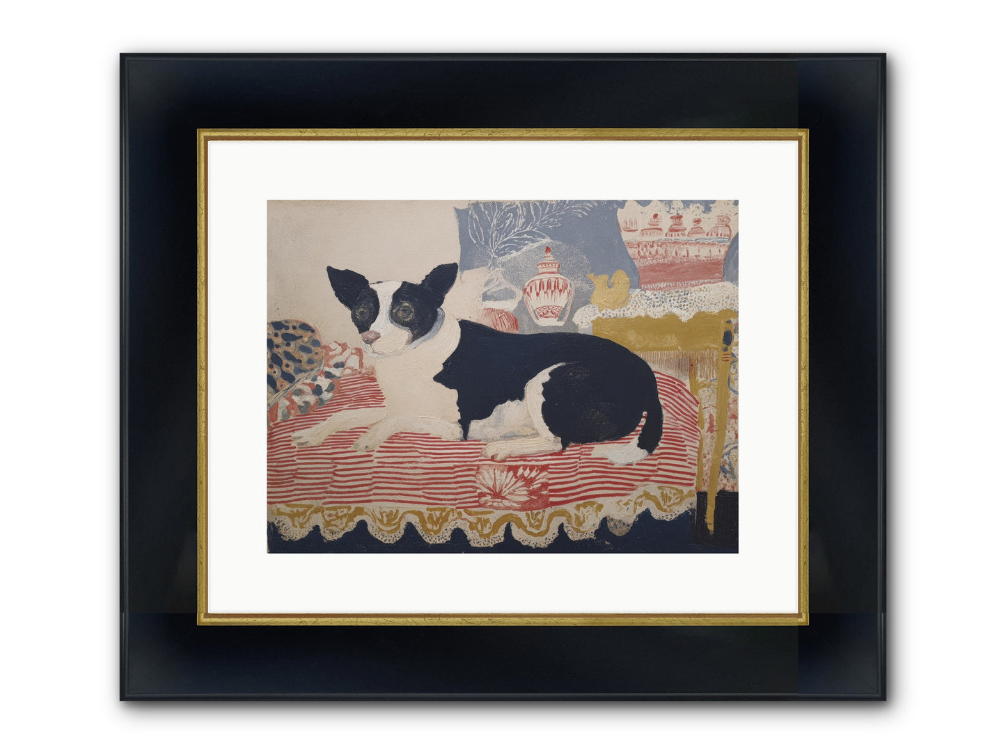 The Honeysuckle Hypothesis Framed Print - Wide Black w/Gold 16x12