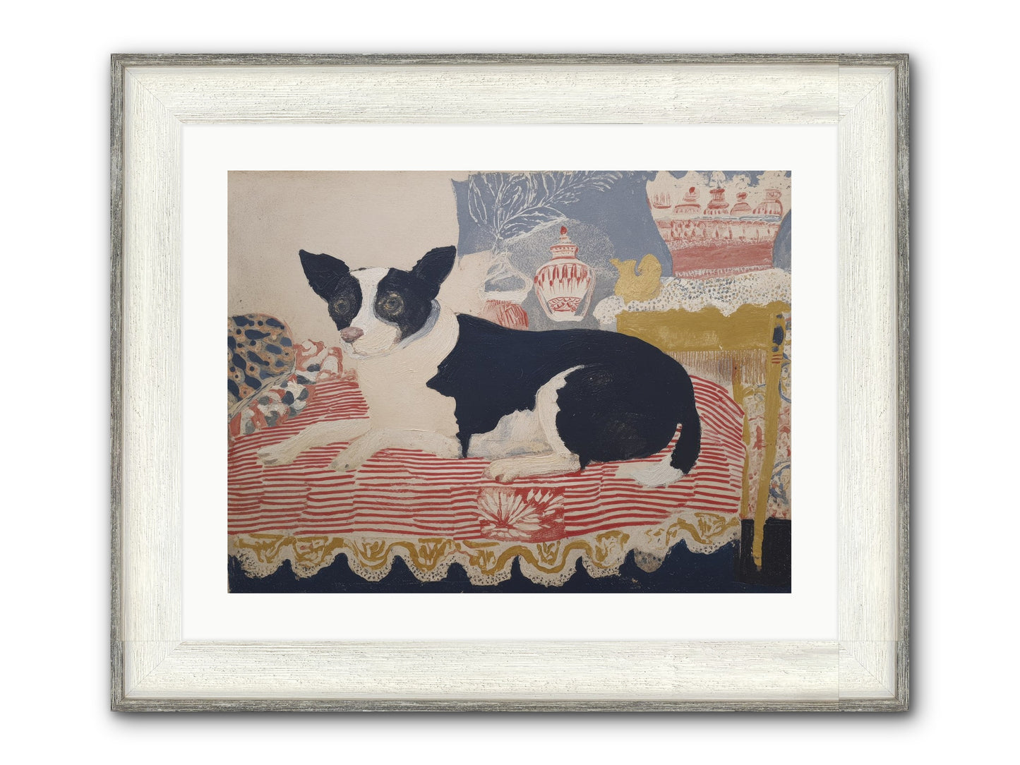 The Honeysuckle Hypothesis Framed Print - Driftwood White 24x18