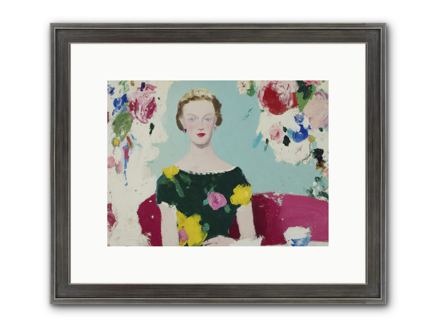 The Hour Before Framed Print - Slimwoods Black/Silver 12x9