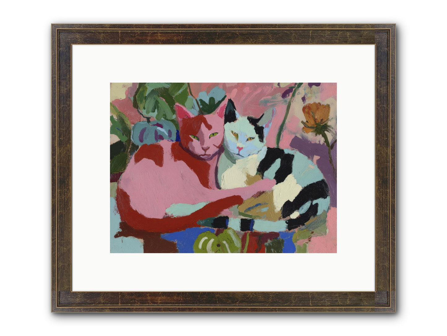 The Inheritance Of Color Framed Print - Slimwoods Black/Gold 12x9