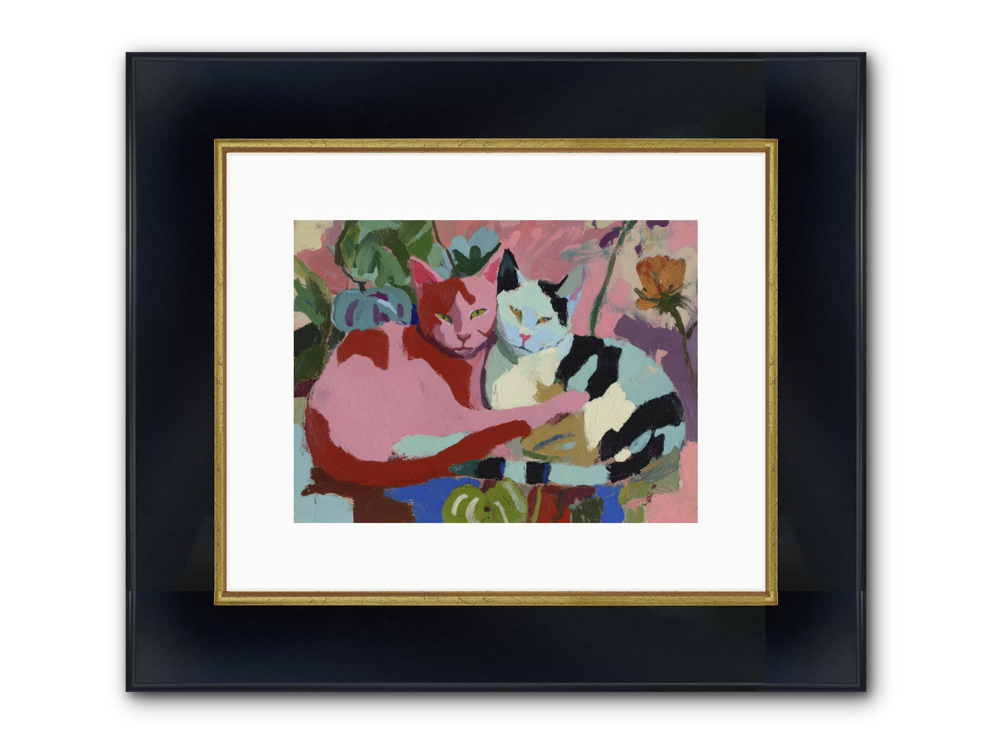The Inheritance Of Color Framed Print - Wide Black w/Gold 12x9