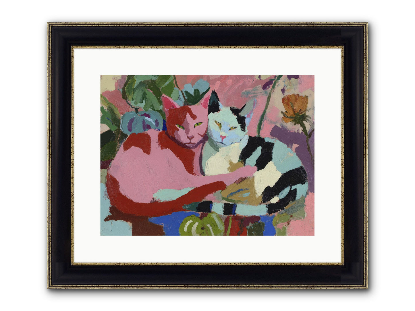 The Inheritance Of Color Framed Print - Black & Gold 16x12