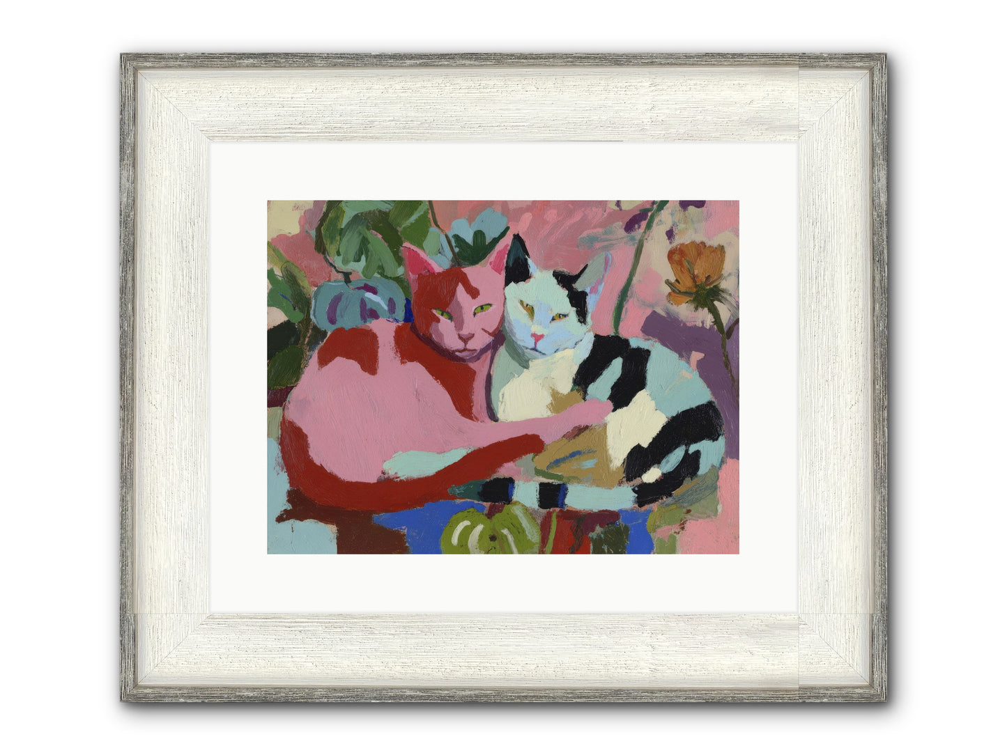 The Inheritance Of Color Framed Print - Driftwood White 16x12