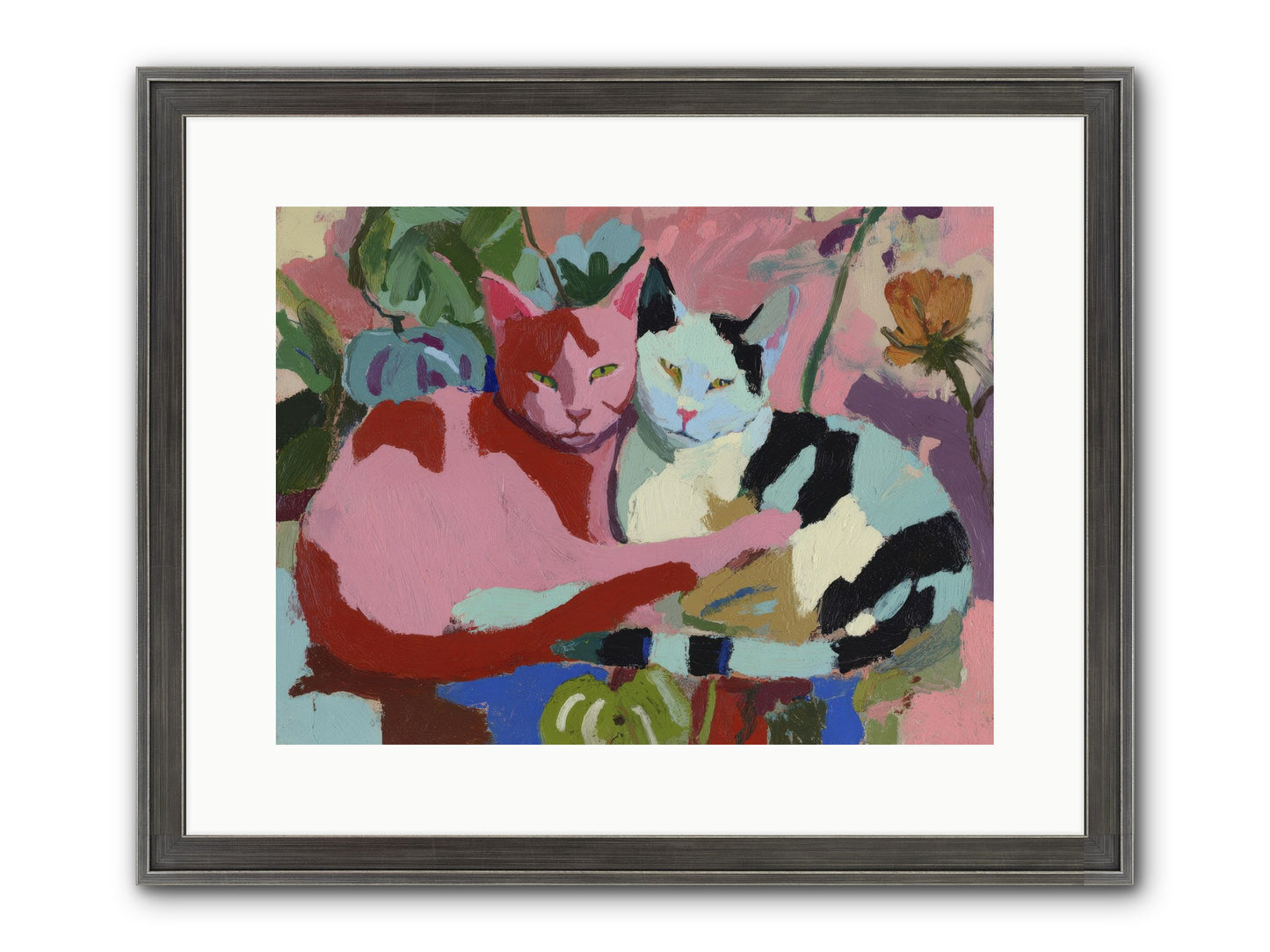 The Inheritance Of Color Framed Print - Slimwoods Black/Silver 16x12