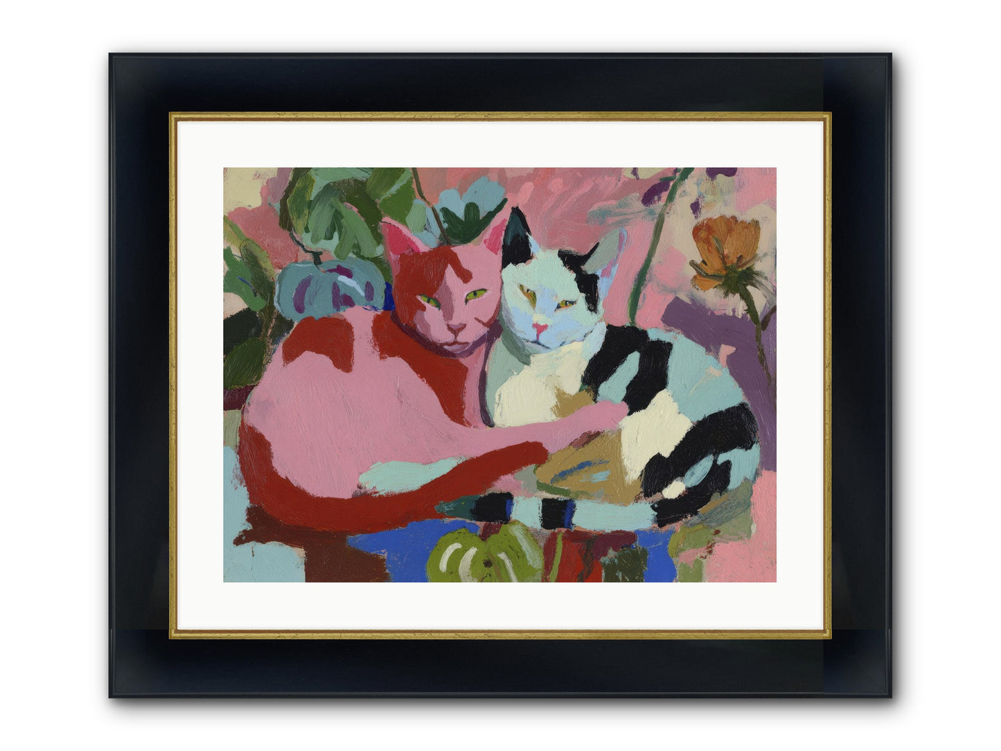 The Inheritance Of Color Framed Print - Wide Black w/Gold 24x18