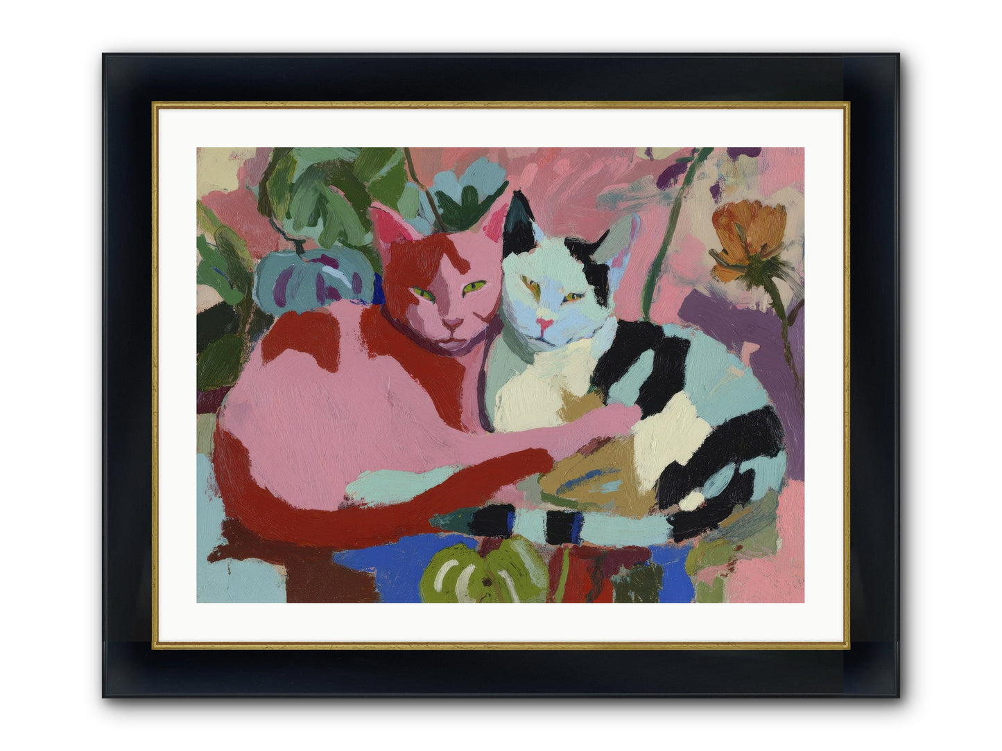 The Inheritance Of Color Framed Print - Wide Black w/Gold 32x24