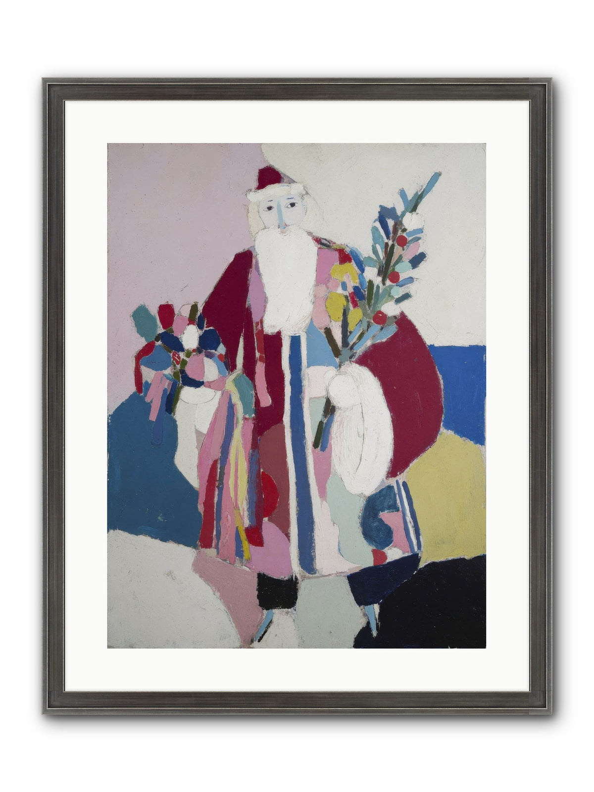 The Jolly Gentleman Framed Print - Slimwoods Black/Silver 18x24