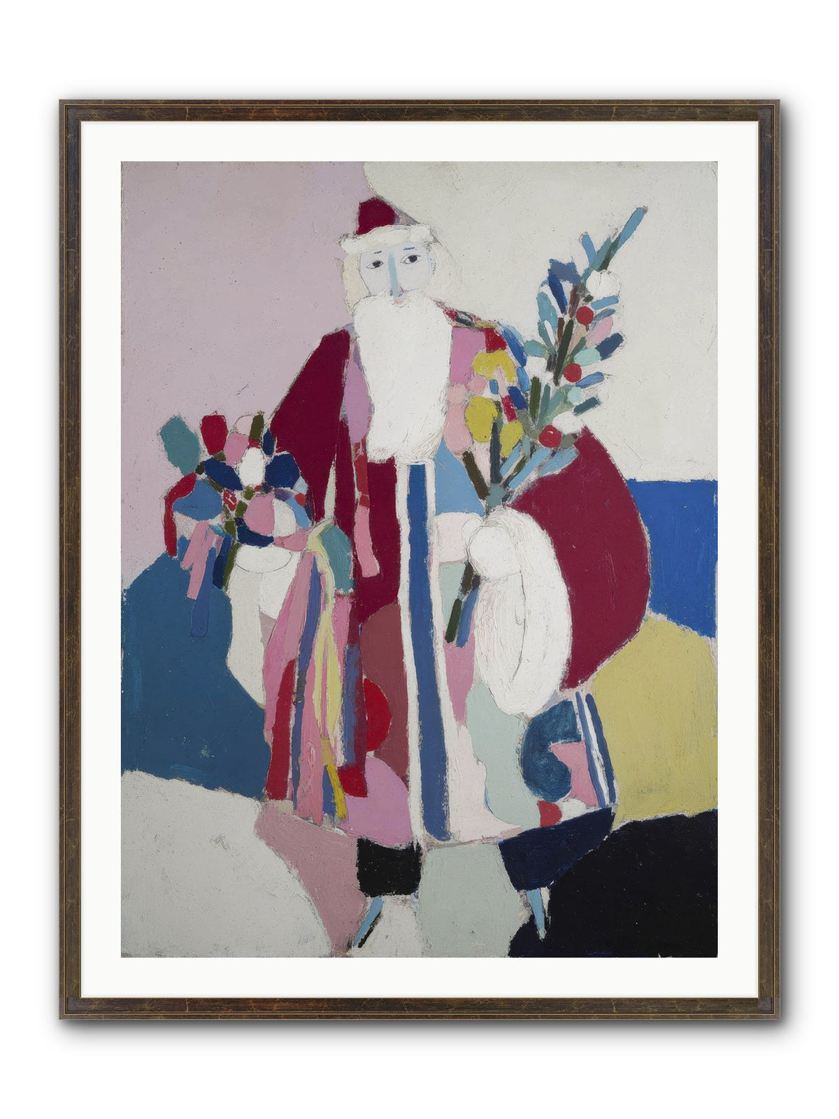 The Jolly Gentleman Framed Print - Slimwoods Black/Gold 30x40