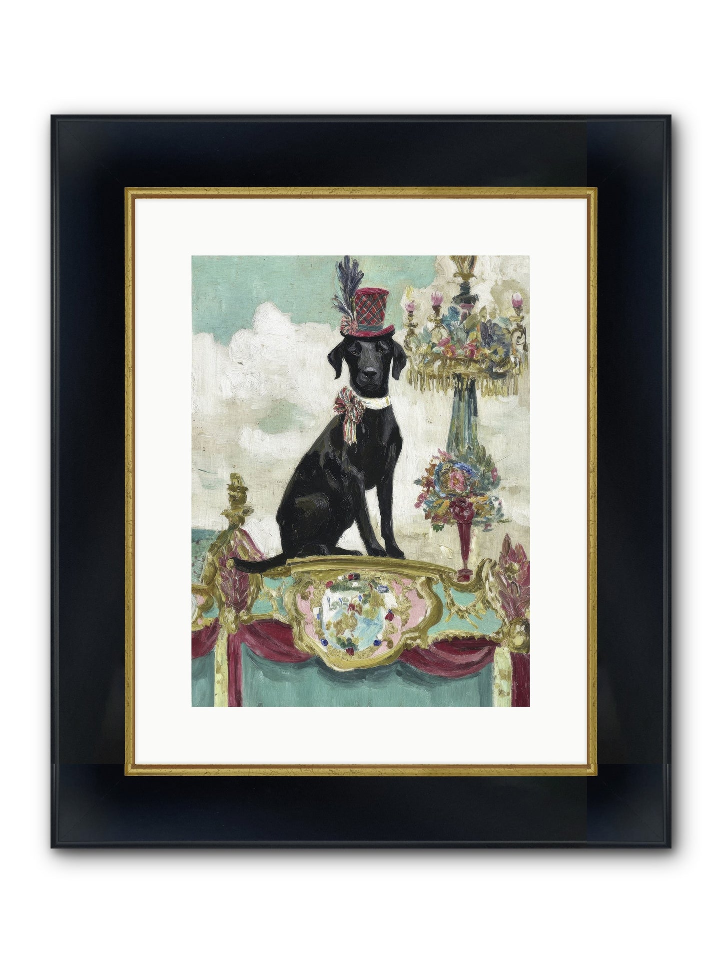 The Keeper Of Sunshine Framed Print - Wide Black w/Gold 12x16