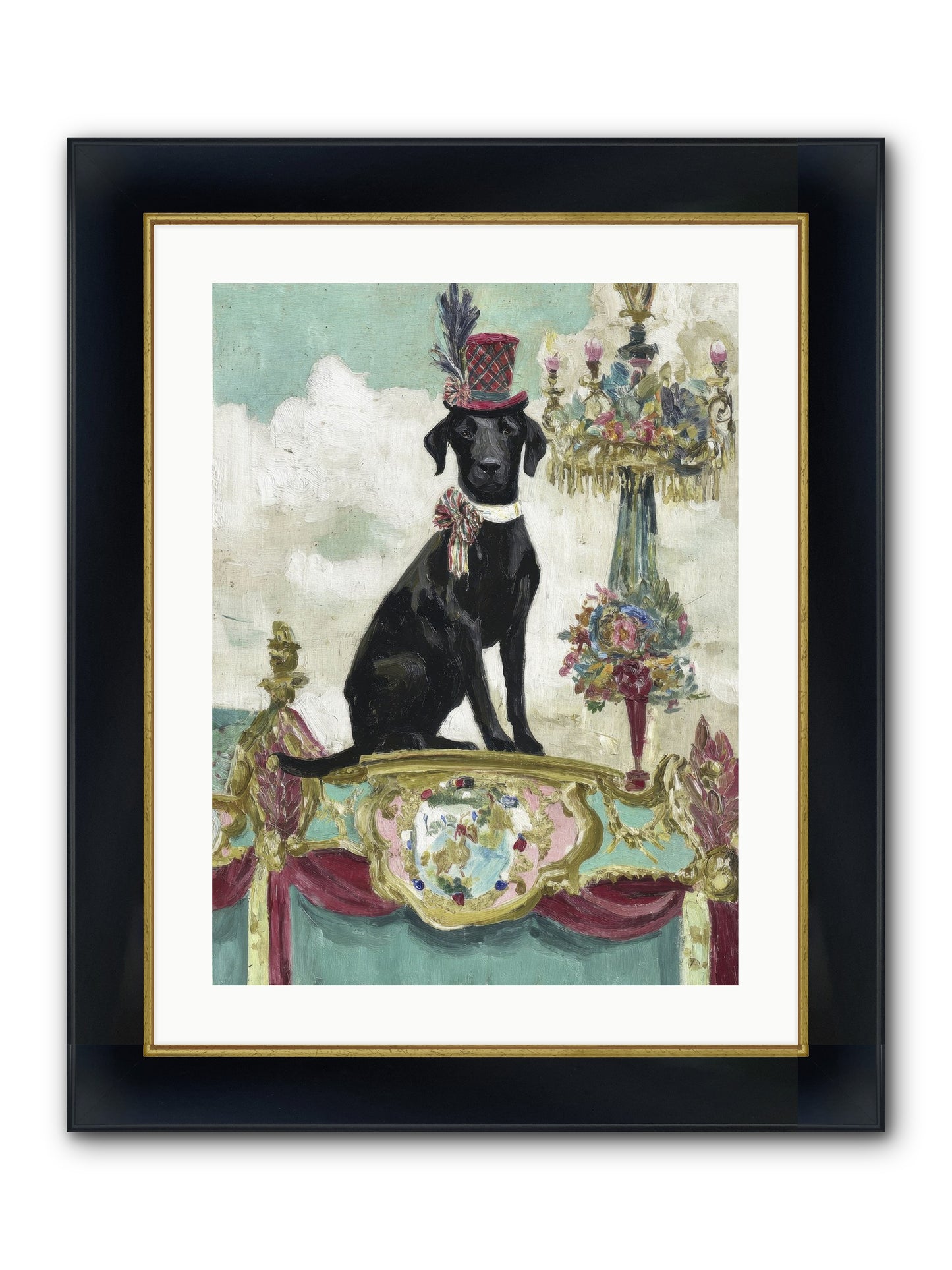 The Keeper Of Sunshine Framed Print - Wide Black w/Gold 18x24