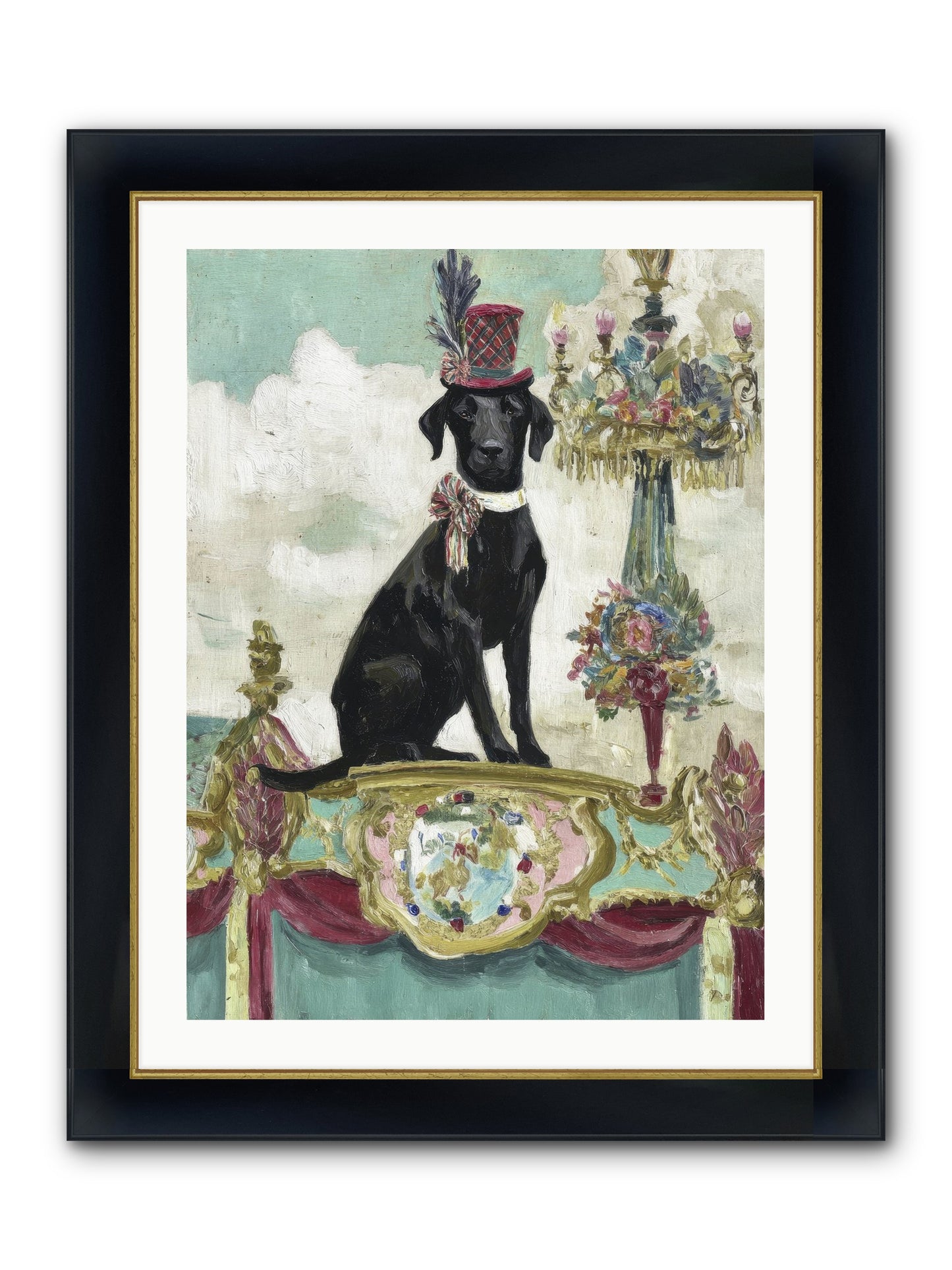 The Keeper Of Sunshine Framed Print - Wide Black w/Gold 24x32