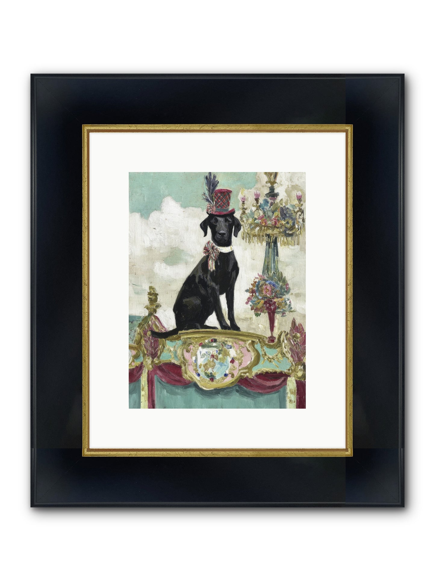 The Keeper Of Sunshine Framed Print - Wide Black w/Gold 9x12