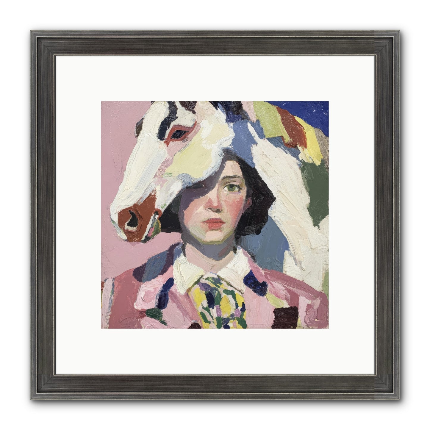 The Keepers Of Unspoken Things Framed Print - Slimwoods Black/Silver 10x10