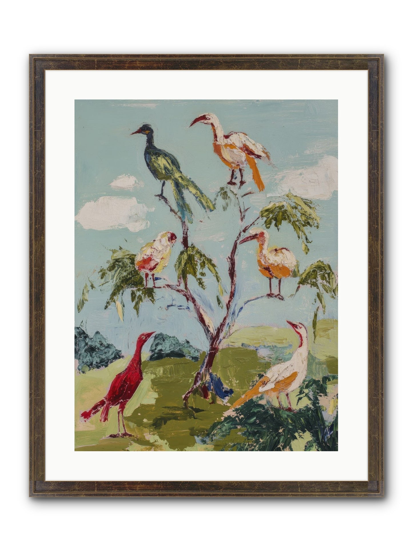 The Language Of Flight Framed Print - Slimwoods Black/Gold 18x24