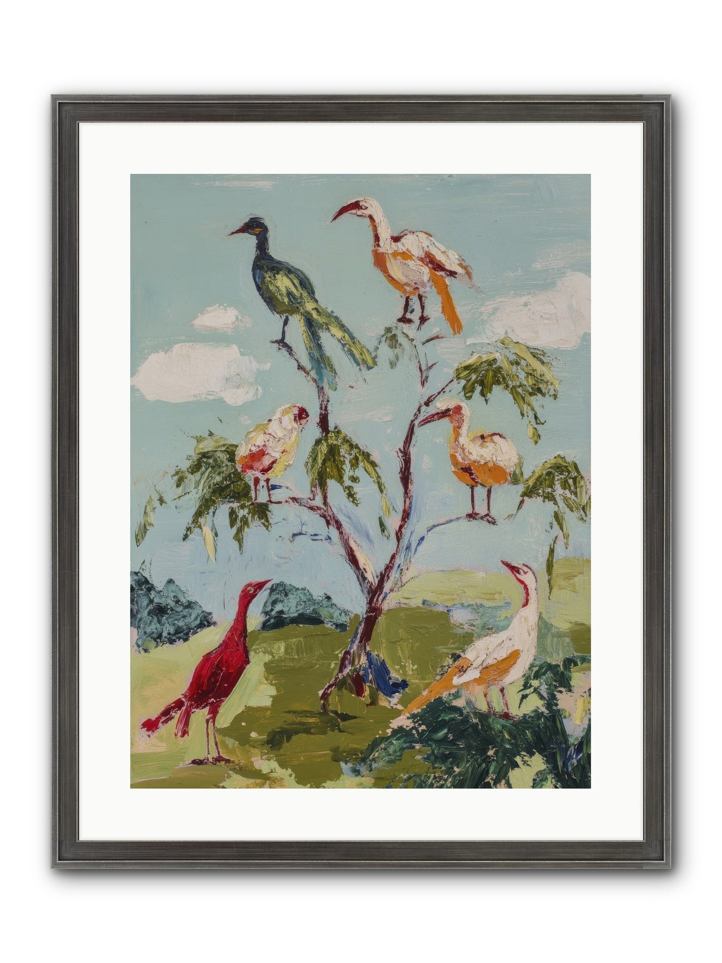 The Language Of Flight Framed Print - Slimwoods Black/Silver 18x24