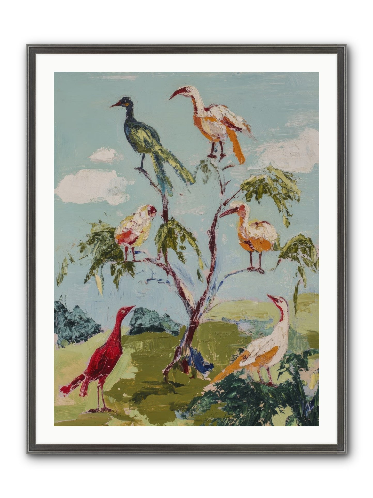 The Language Of Flight Framed Print - Slimwoods Black/Silver 30x40