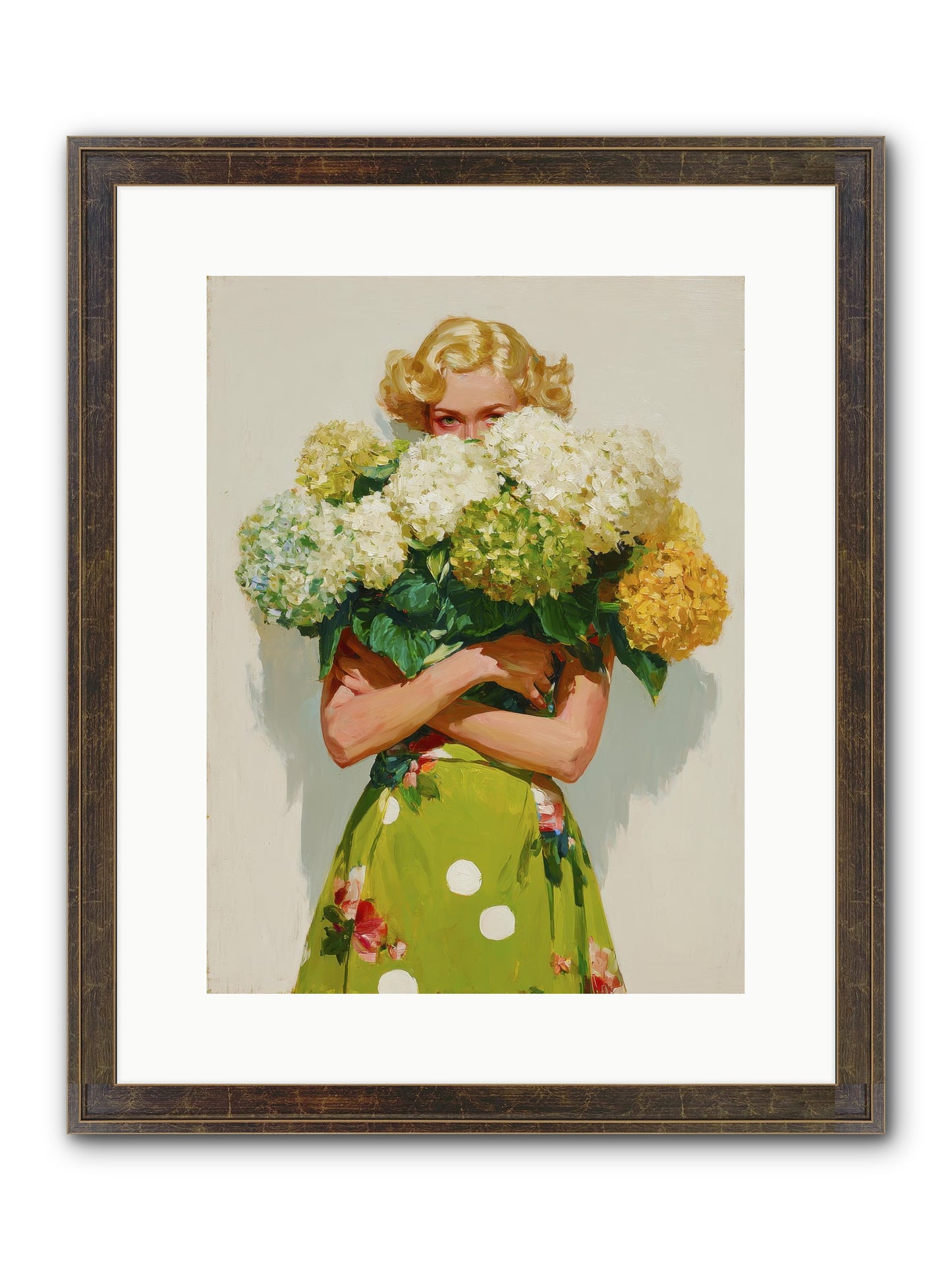 The Lark’s Return Framed Print - Slimwoods Black/Gold 12x16