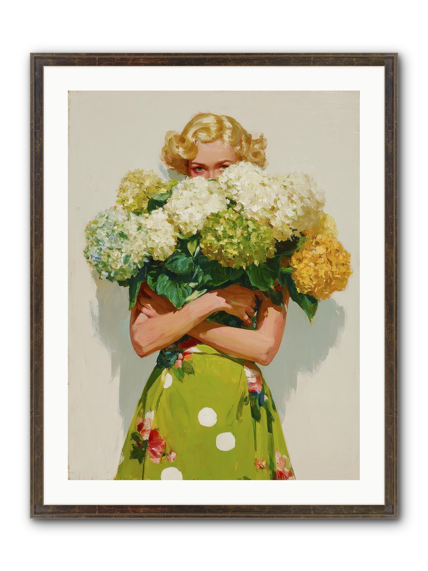 The Lark’s Return Framed Print - Slimwoods Black/Gold 24x32