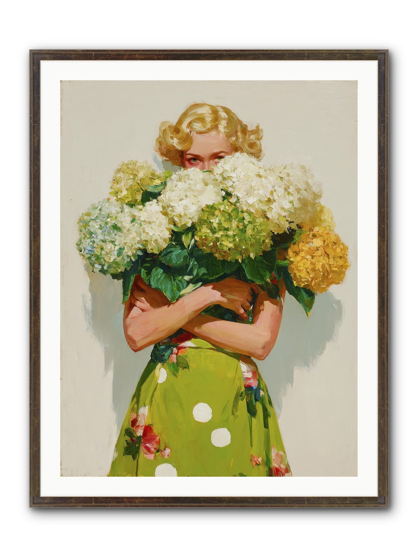 The Lark’s Return Framed Print - Slimwoods Black/Gold 30x40