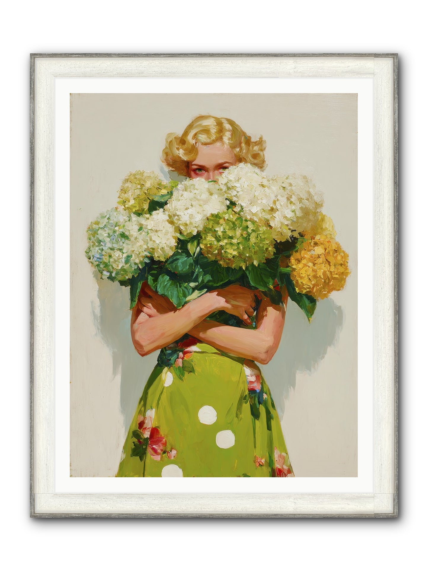 The Lark’s Return Framed Print - Driftwood White 36x48
