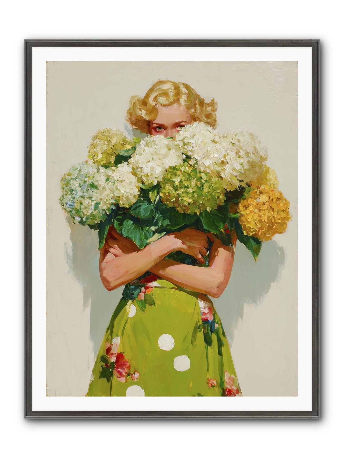 The Lark’s Return Framed Print - Slimwoods Black/Silver 36x48