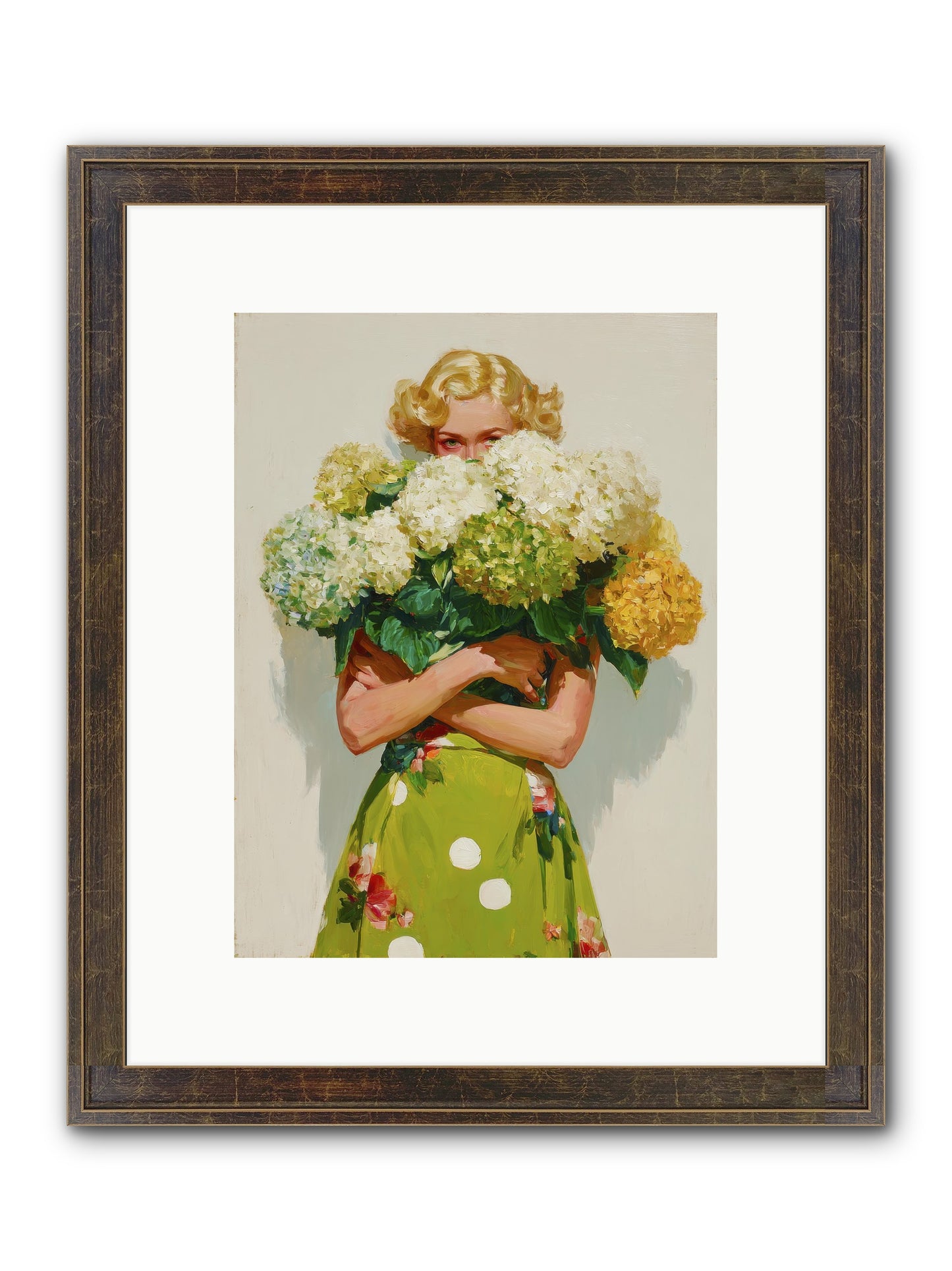 The Lark’s Return Framed Print - Slimwoods Black/Gold 9x12