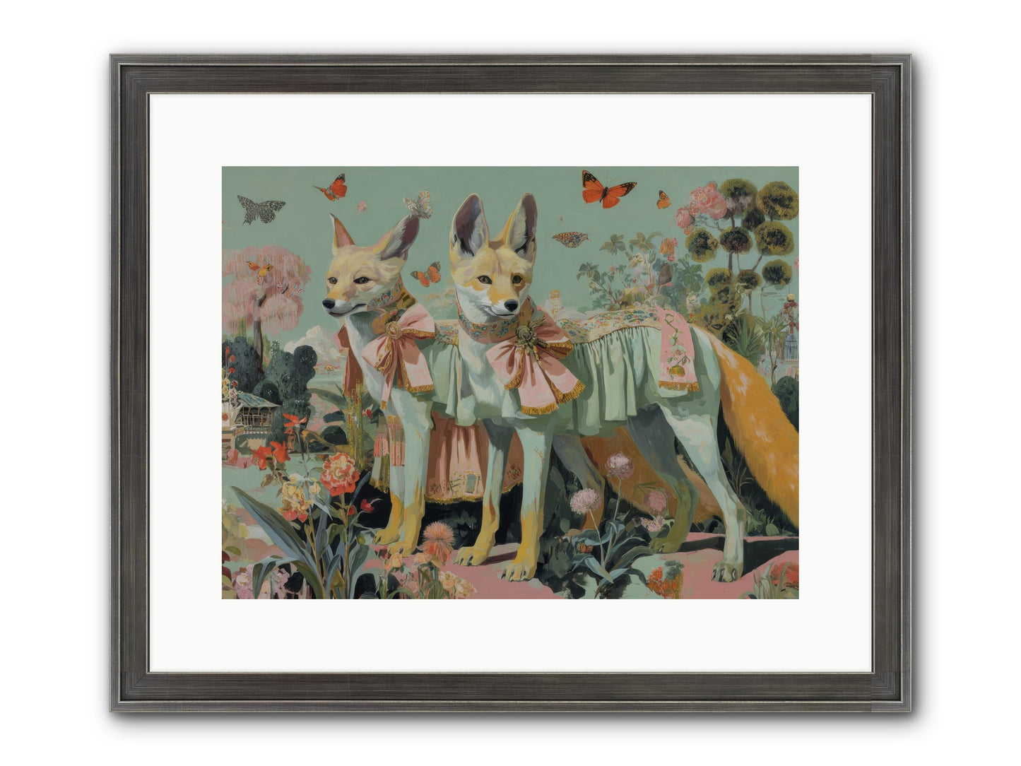 The Last Sparkling Ember Framed Print - Slimwoods Black/Silver 16x12