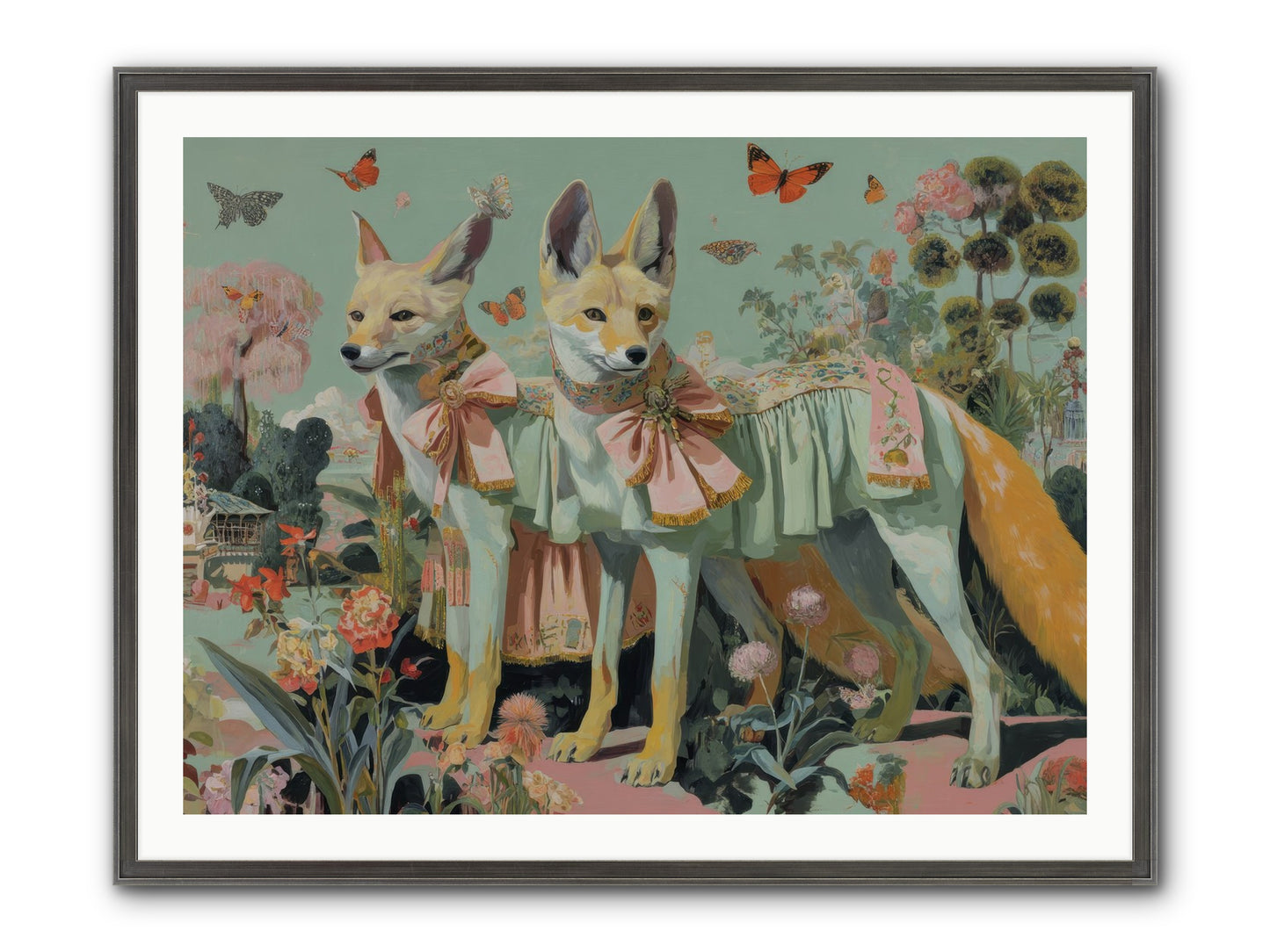 The Last Sparkling Ember Framed Print - Slimwoods Black/Silver 40x30