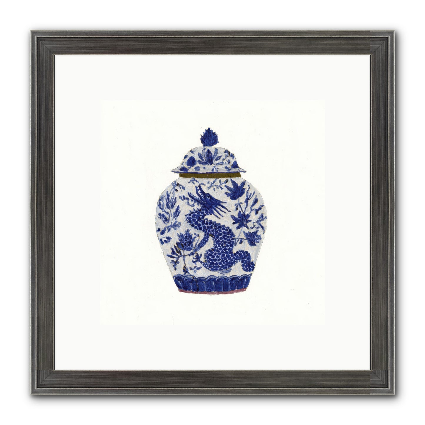 The Lavender Ledger Framed Print - Slimwoods Black/Silver 10x10