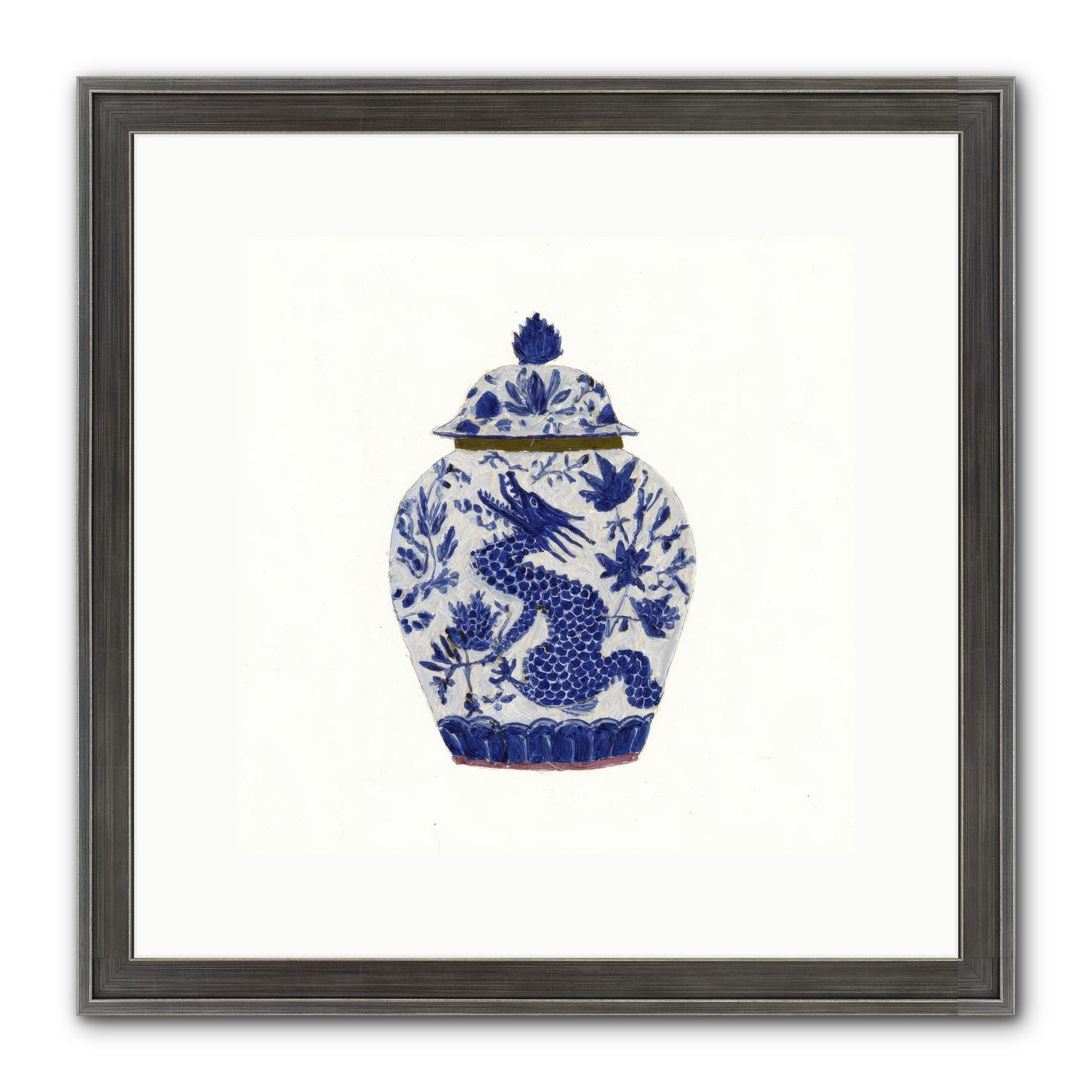 The Lavender Ledger Framed Print - Slimwoods Black/Silver 12x12