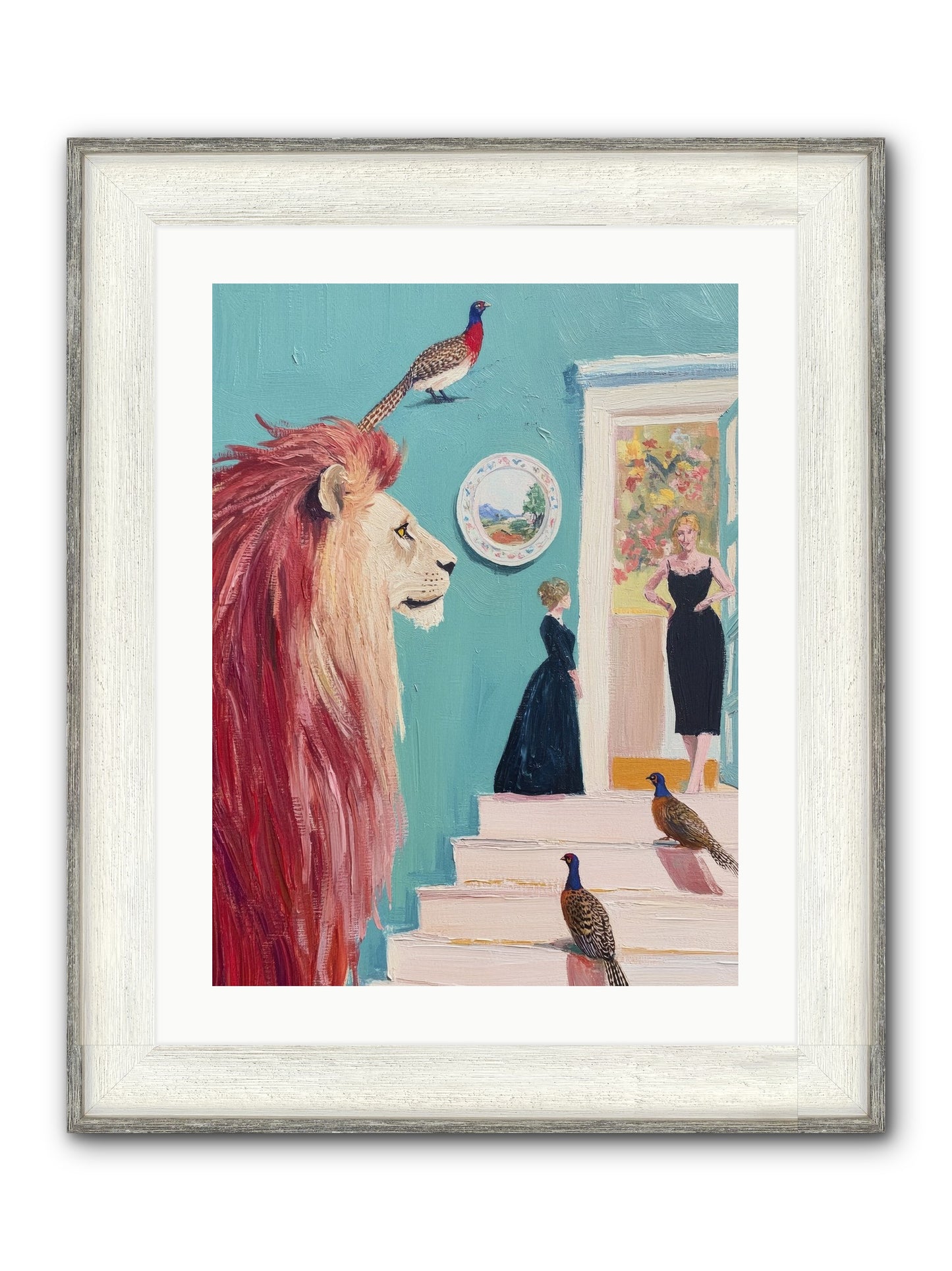 The Linden Atelier Framed Print - Driftwood White 18x24