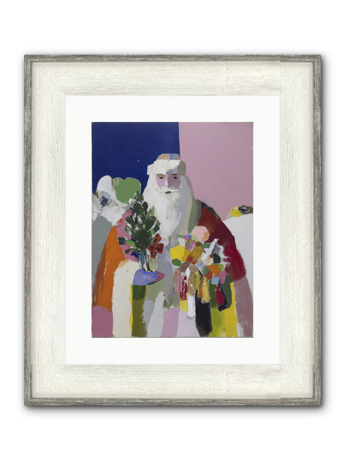 The List Keeper Framed Print - Driftwood White 12x16
