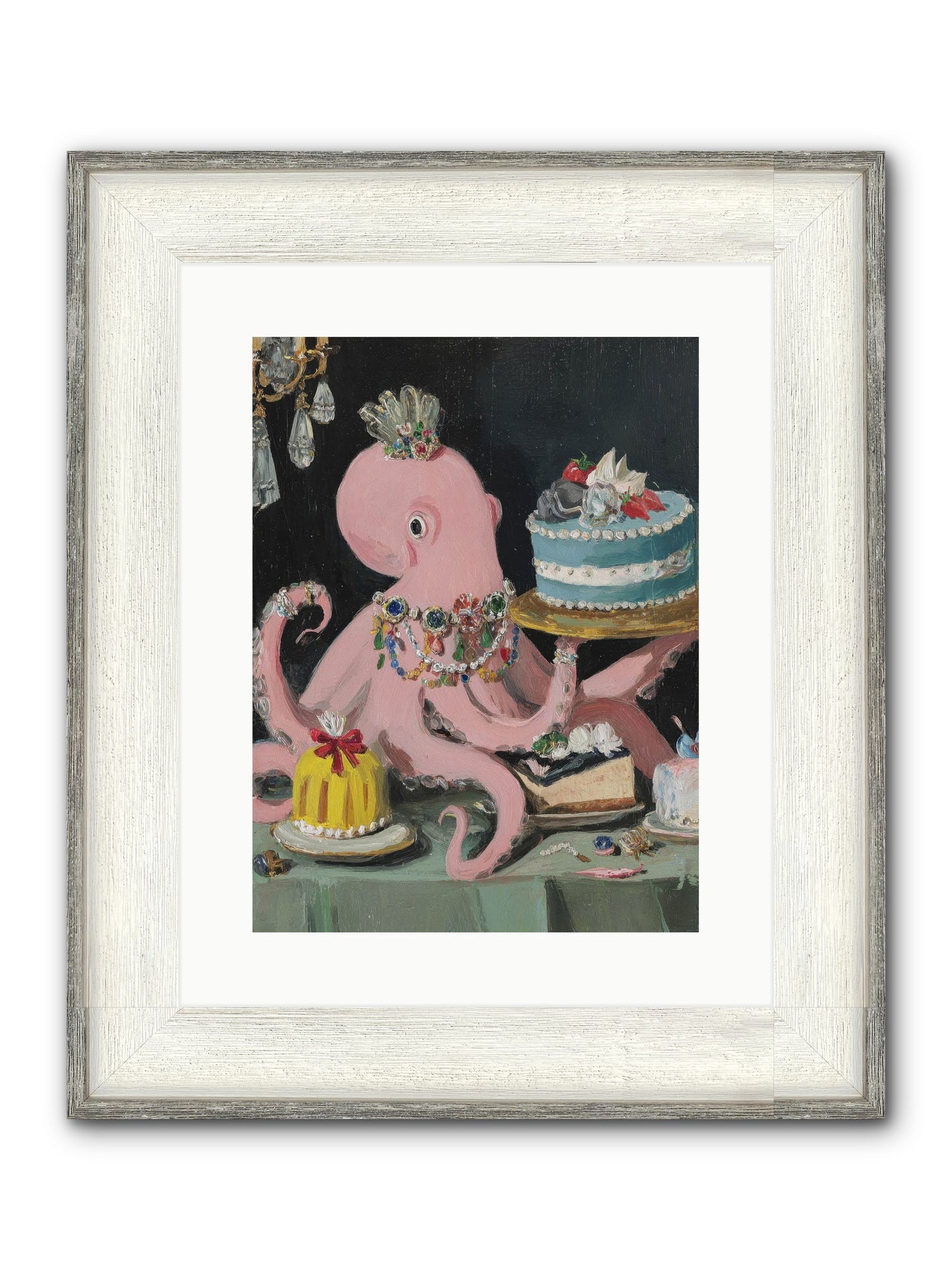 The Loveliest Secret Framed Print - Driftwood White 12x16