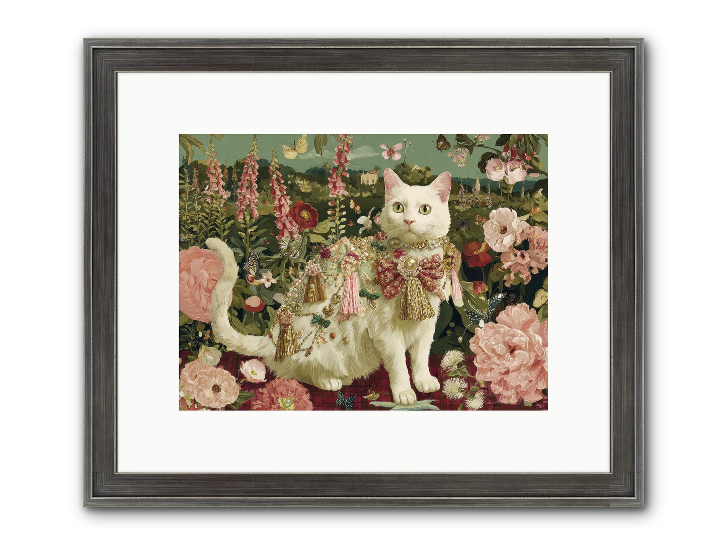The Loyal Bloom Framed Print - Slimwoods Black/Silver 12x9