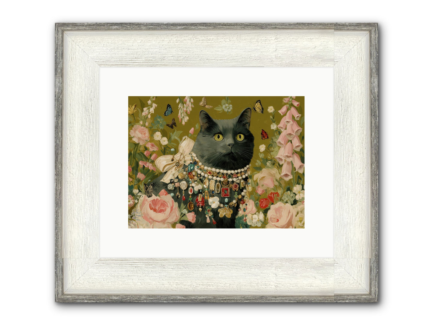 The Loyal Hour Framed Print - Driftwood White 12x9