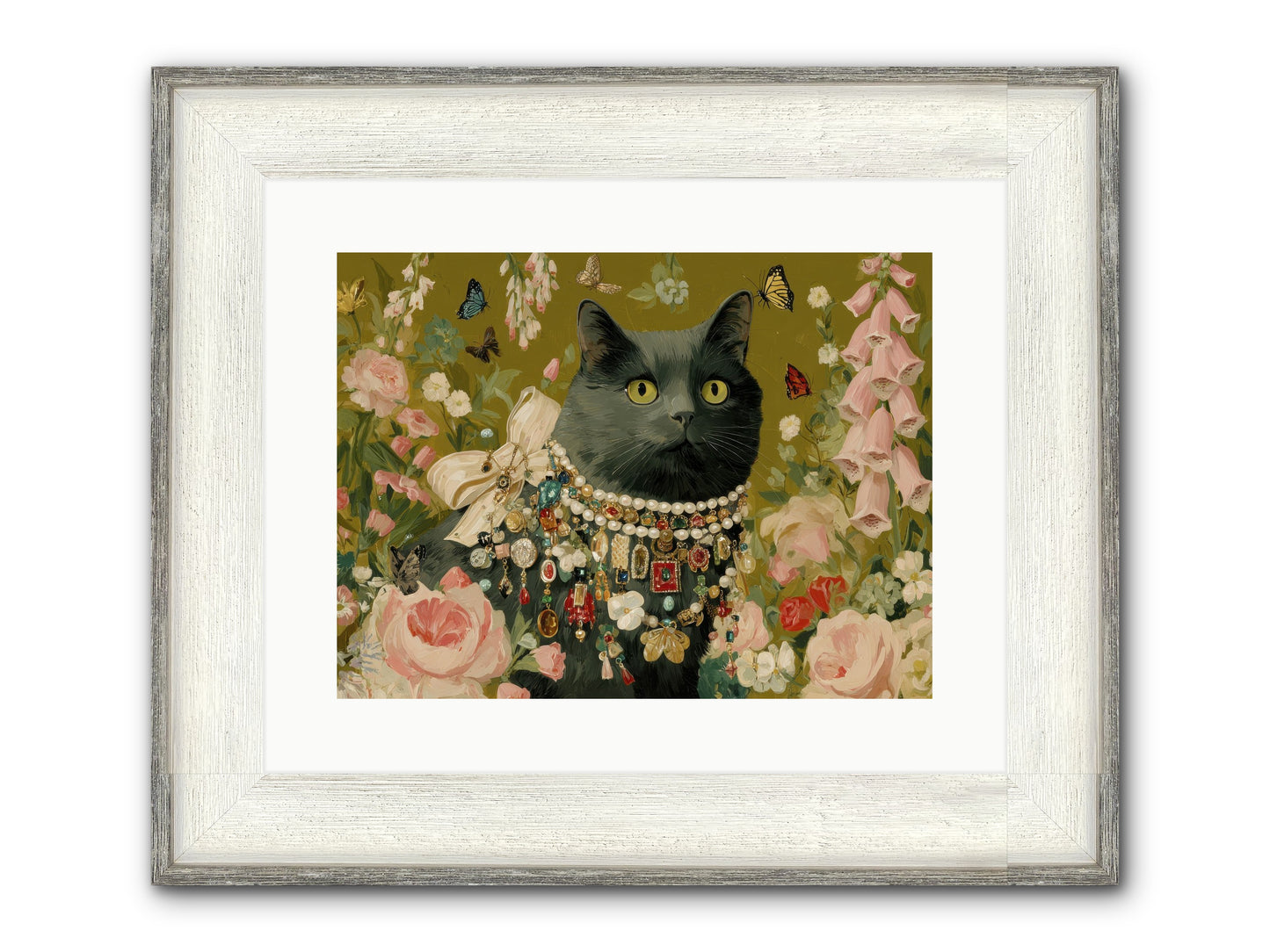 The Loyal Hour Framed Print - Driftwood White 16x12