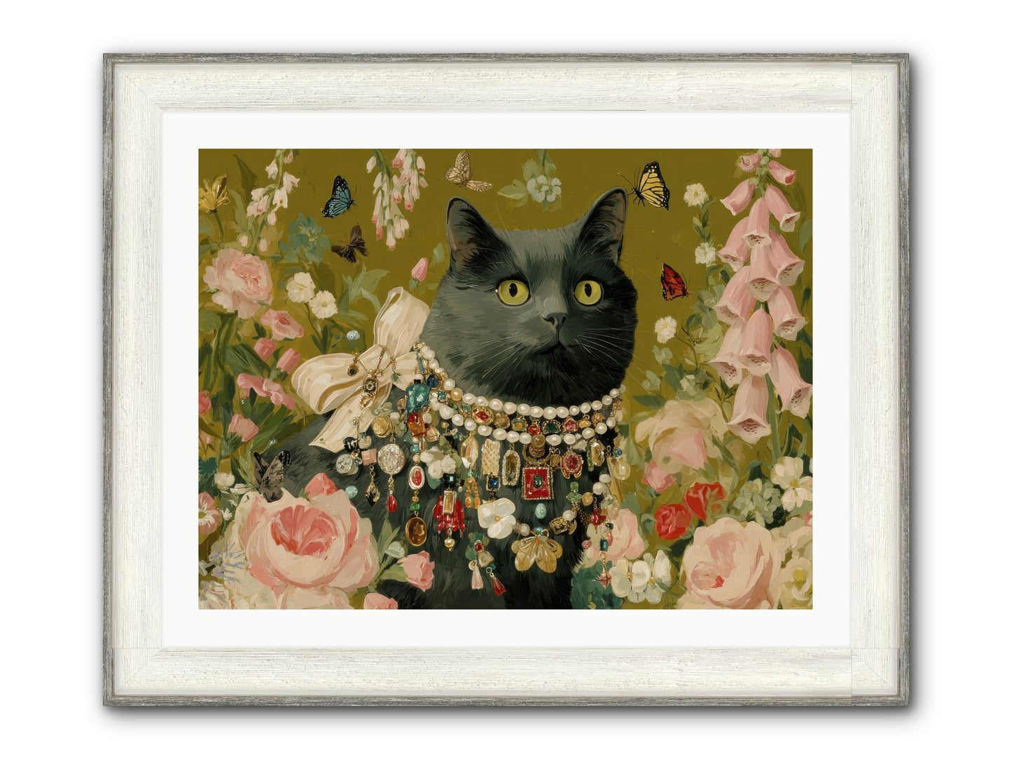 The Loyal Hour Framed Print - Driftwood White 32x24