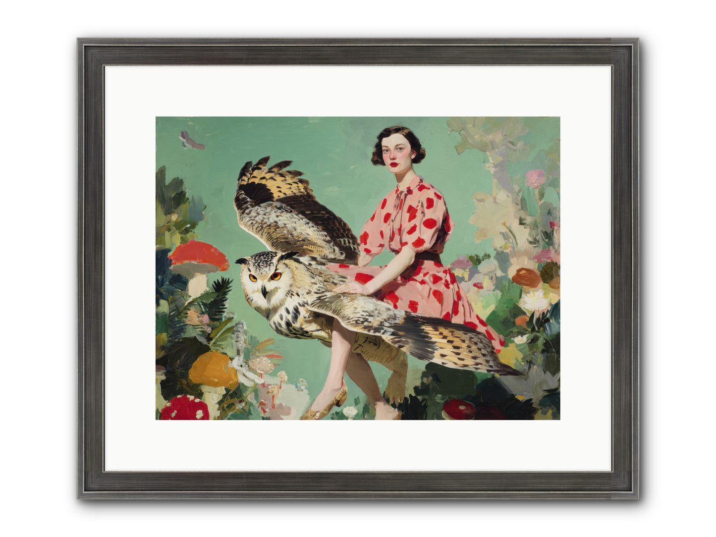 The Luminous Alcove Framed Print - Slimwoods Black/Silver 16x12