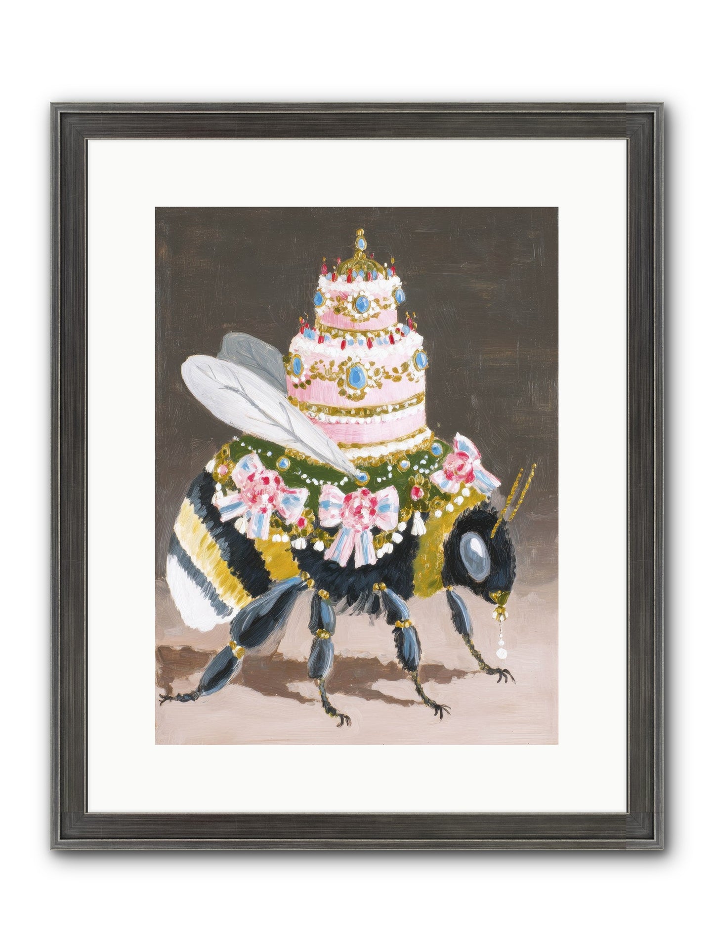 The Magnificent Hush Framed Print - Slimwoods Black/Silver 12x16