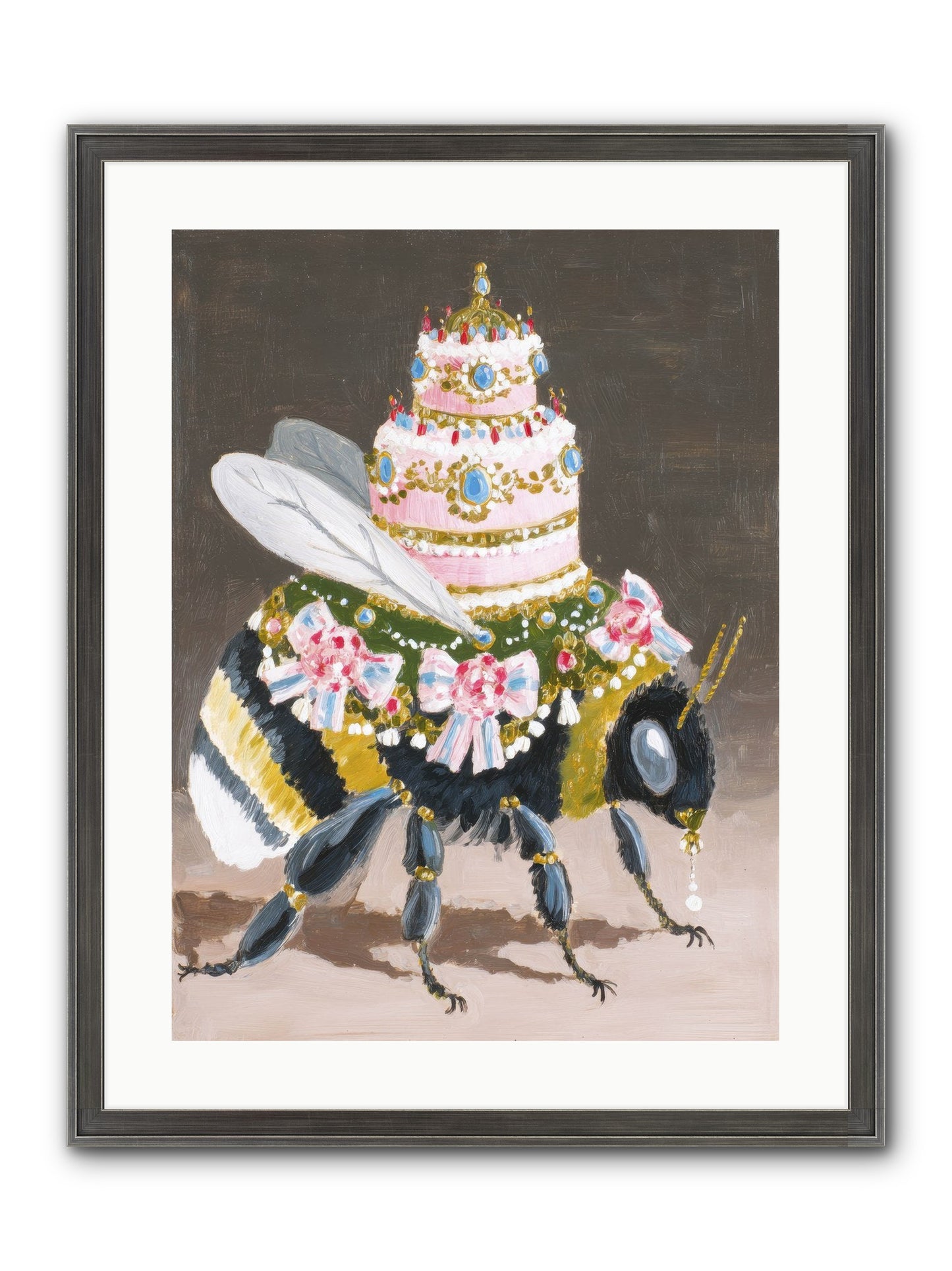 The Magnificent Hush Framed Print - Slimwoods Black/Silver 18x24
