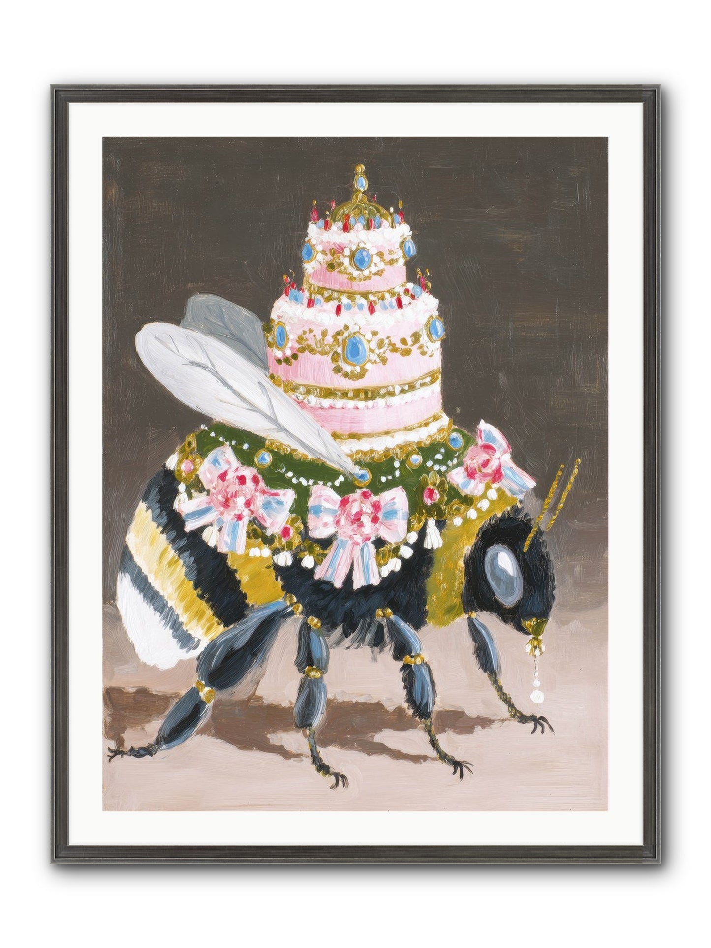 The Magnificent Hush Framed Print - Slimwoods Black/Silver 30x40